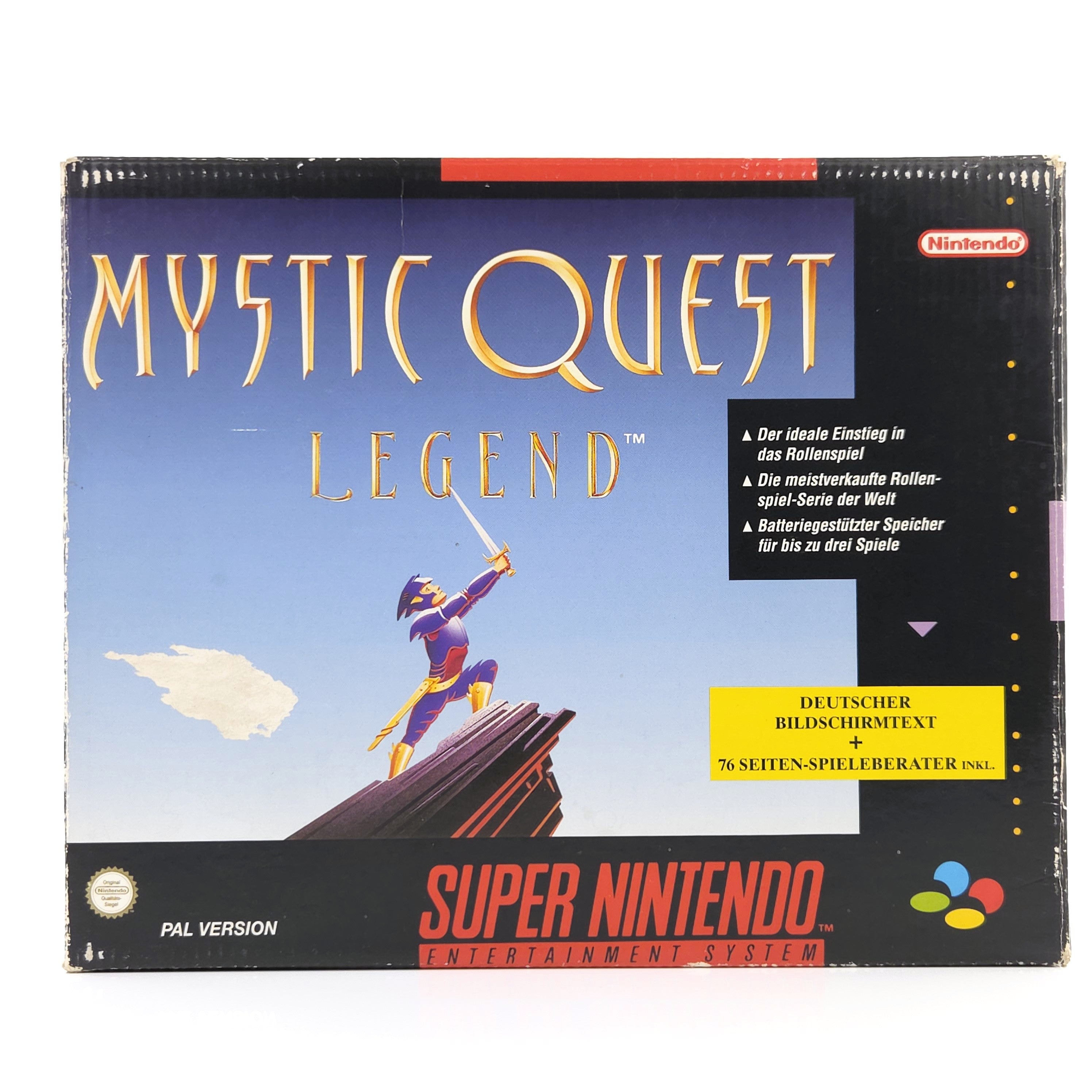 Super Nintendo Spiel – Mystic Quest Legend (OVP)