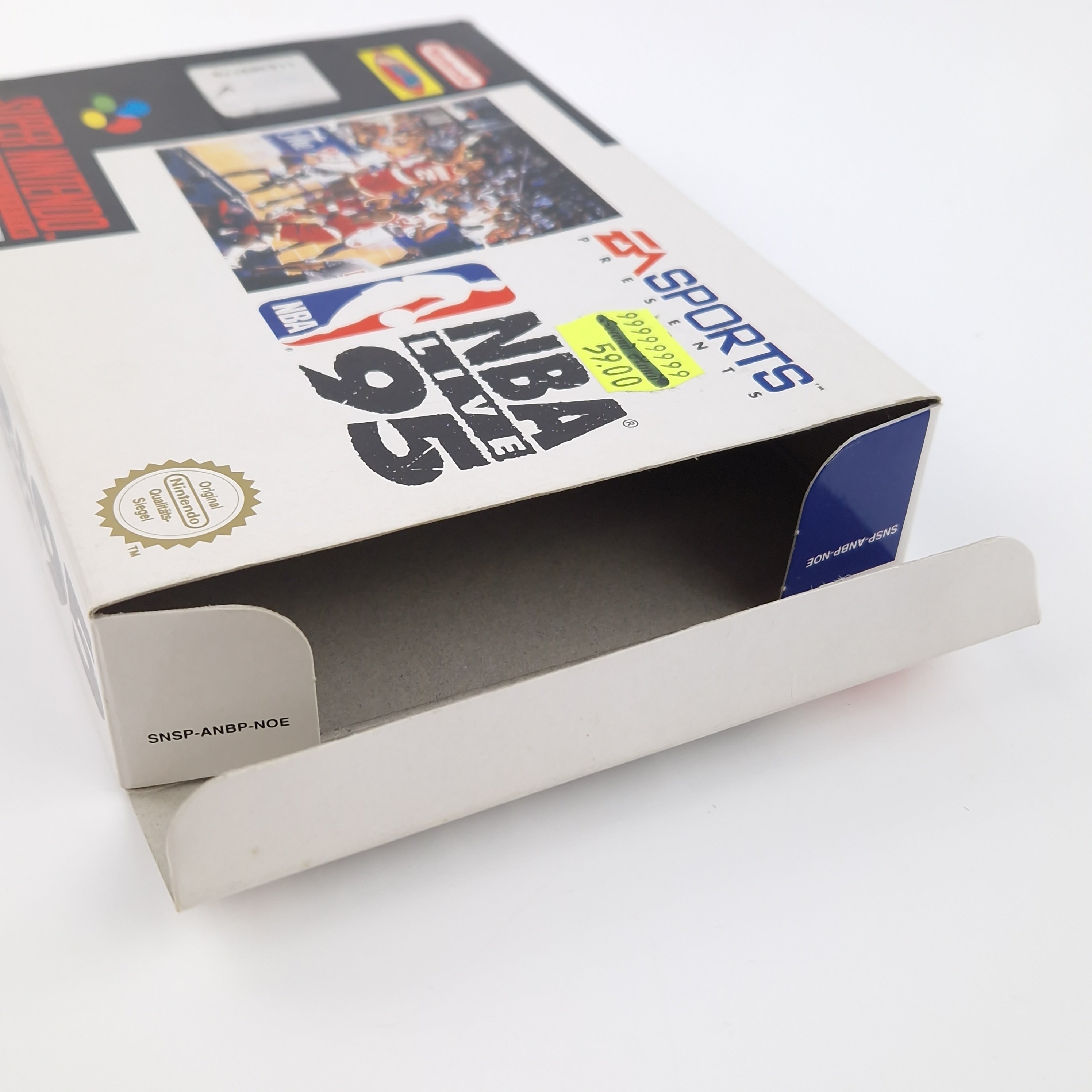 Super Nintendo Spiel – NBA Live 95 Basketball (OVP PAL)