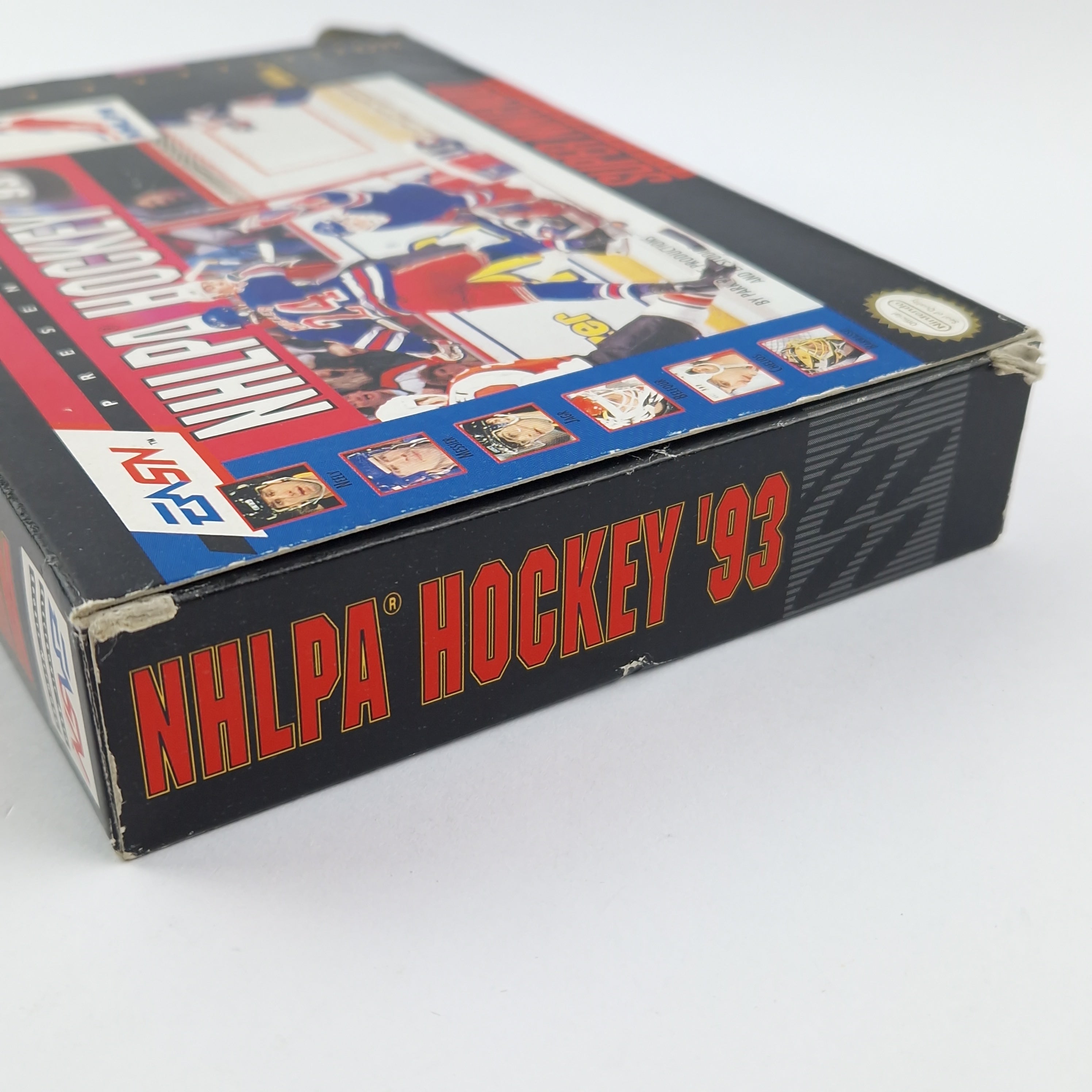 Super Nintendo Spiel – NHLPA Hockey 93 OVP Anleitung SNES