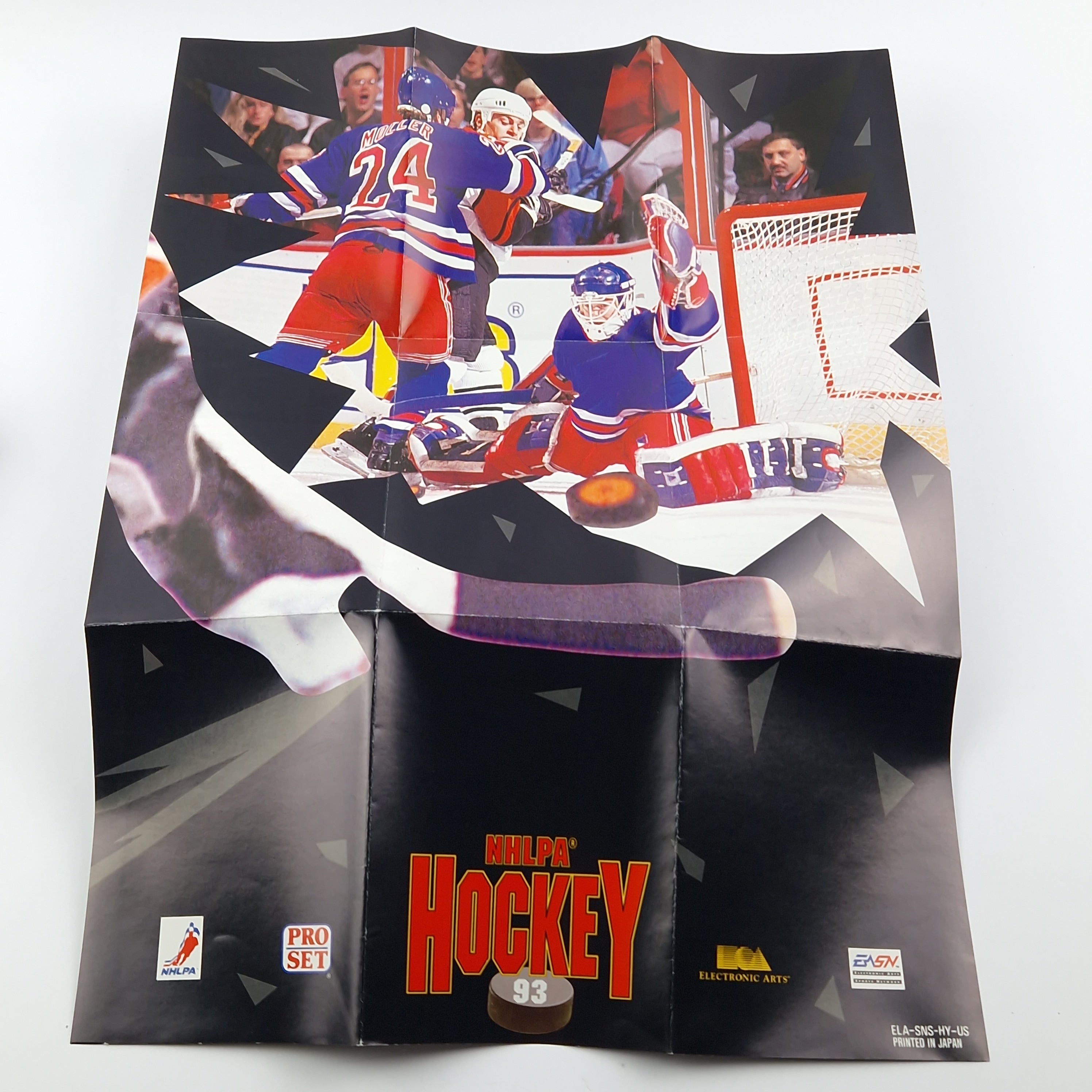 Super Nintendo Spiel – NHLPA Hockey 93 OVP Anleitung SNES