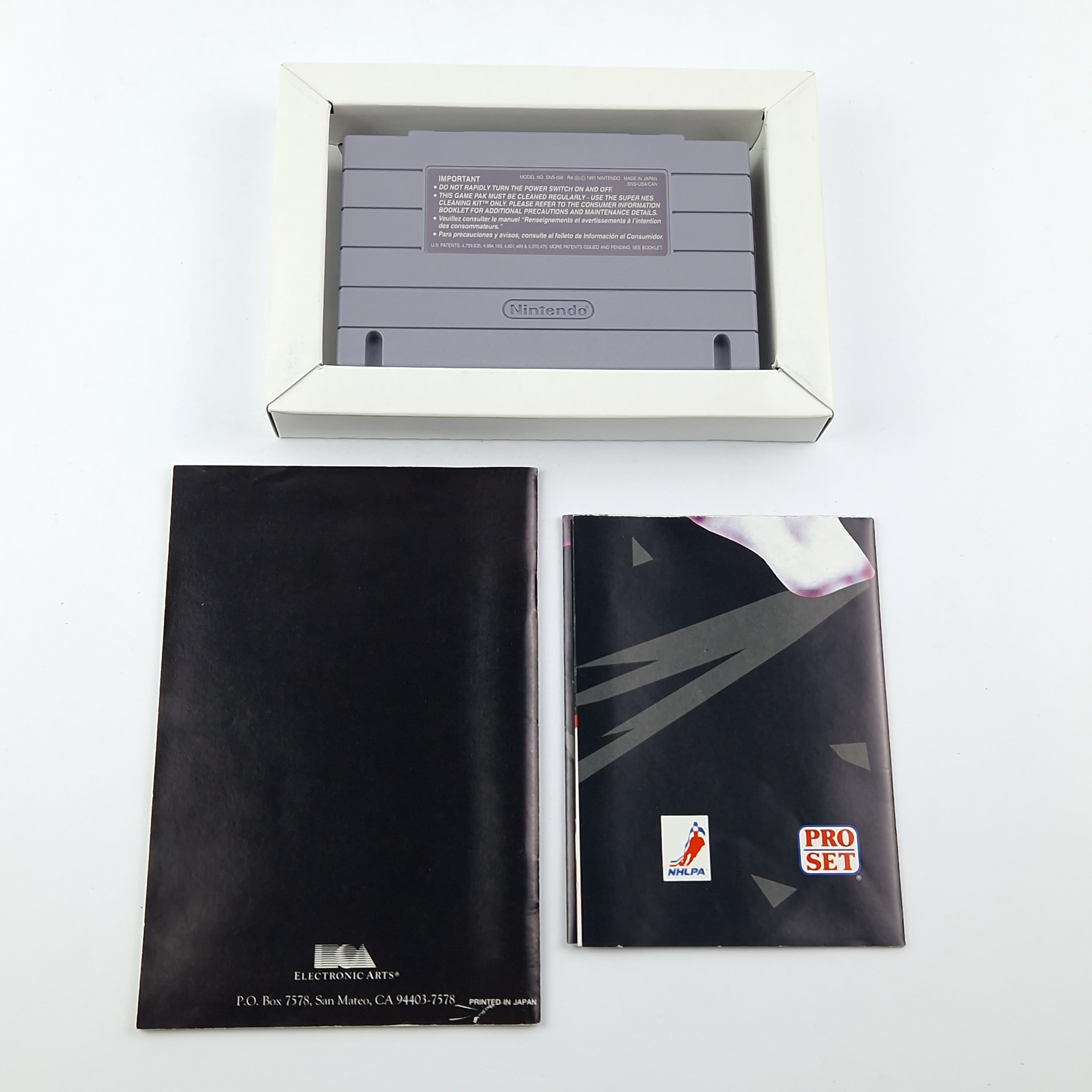 Super Nintendo Spiel – NHLPA Hockey 93 OVP Anleitung SNES