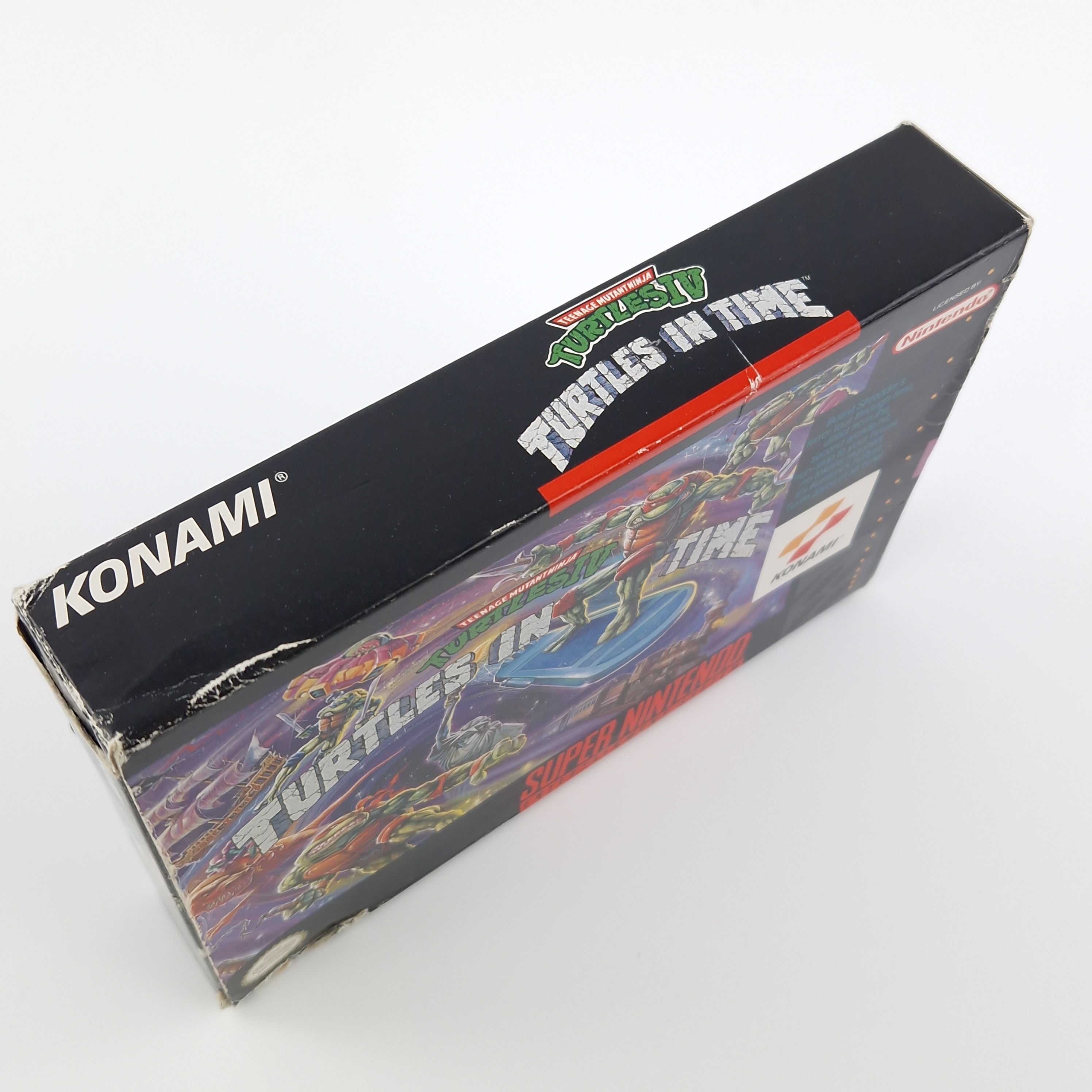 Super Nintendo Spiel – Ninja Turtles IV Turtles in Time OVP