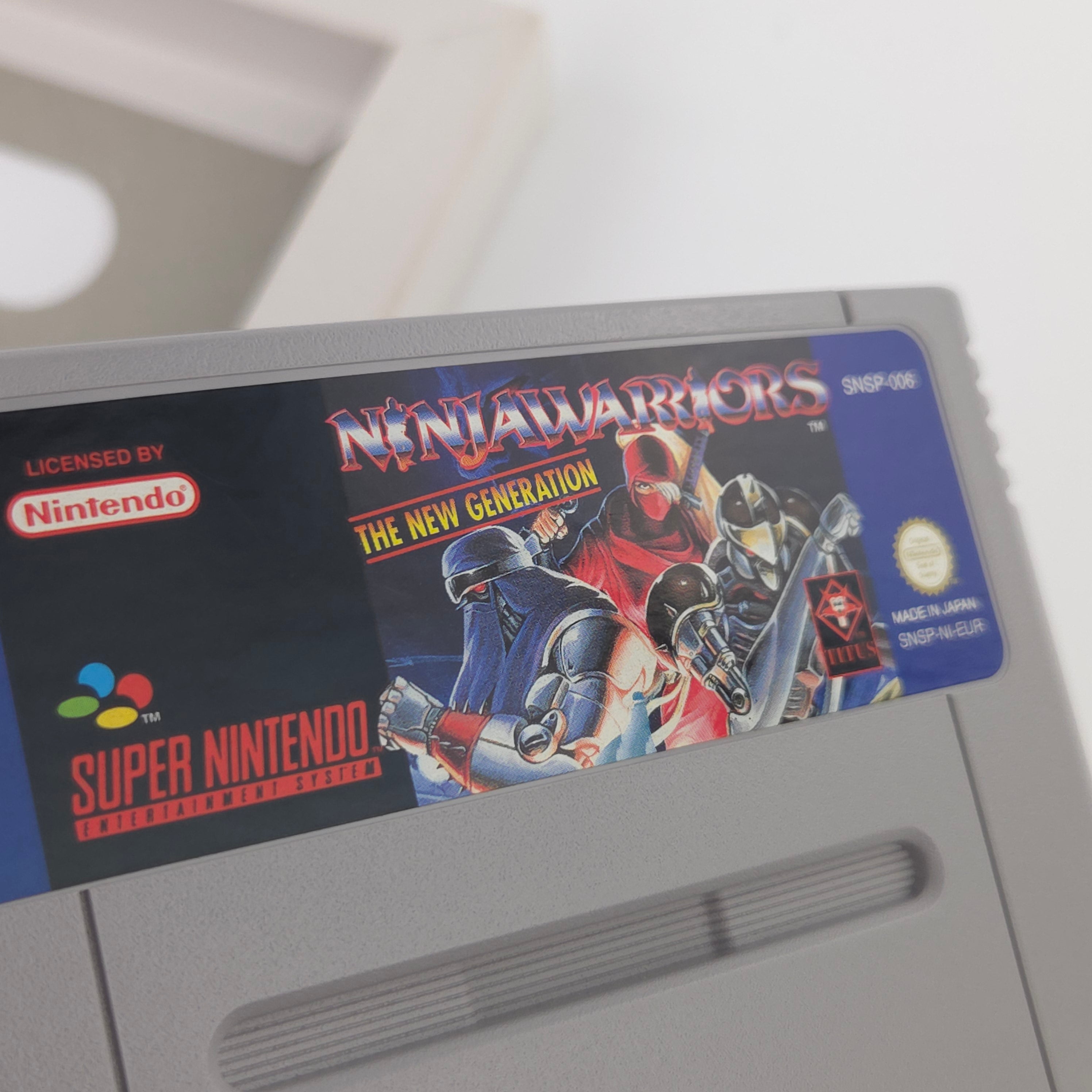 Super Nintendo Spiel – Ninja Warriors (SNES OVP)