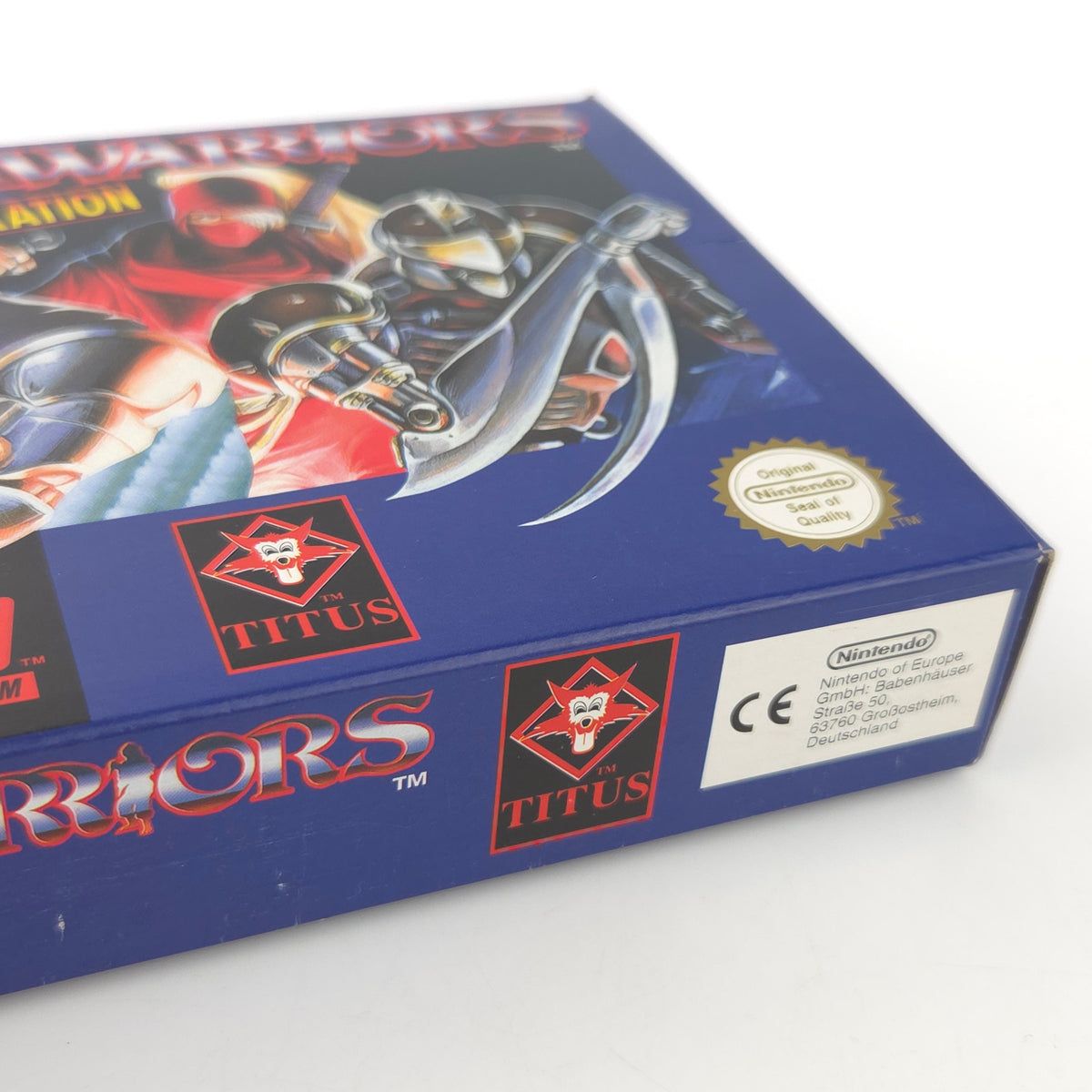 Super Nintendo Spiel Ninja Warriors OVP