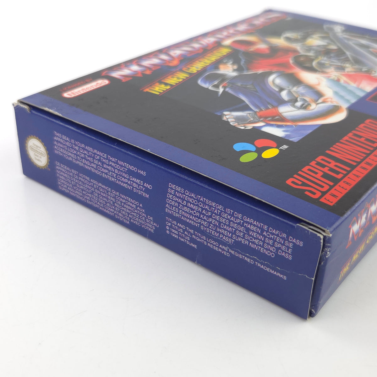 Super Nintendo Spiel Ninja Warriors OVP