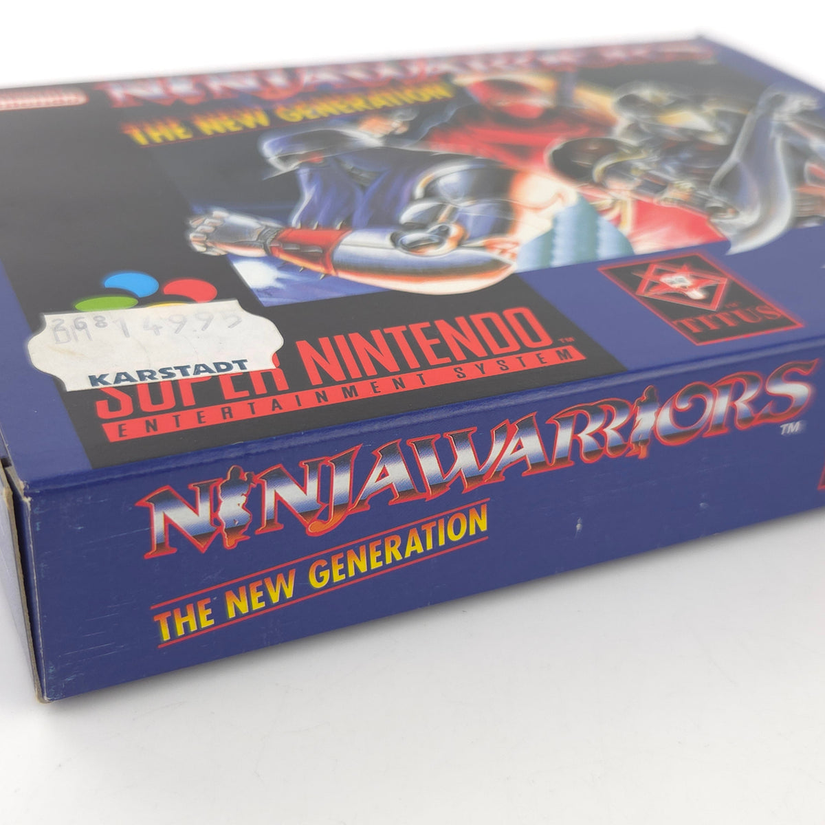 Super Nintendo Spiel Ninja Warriors OVP