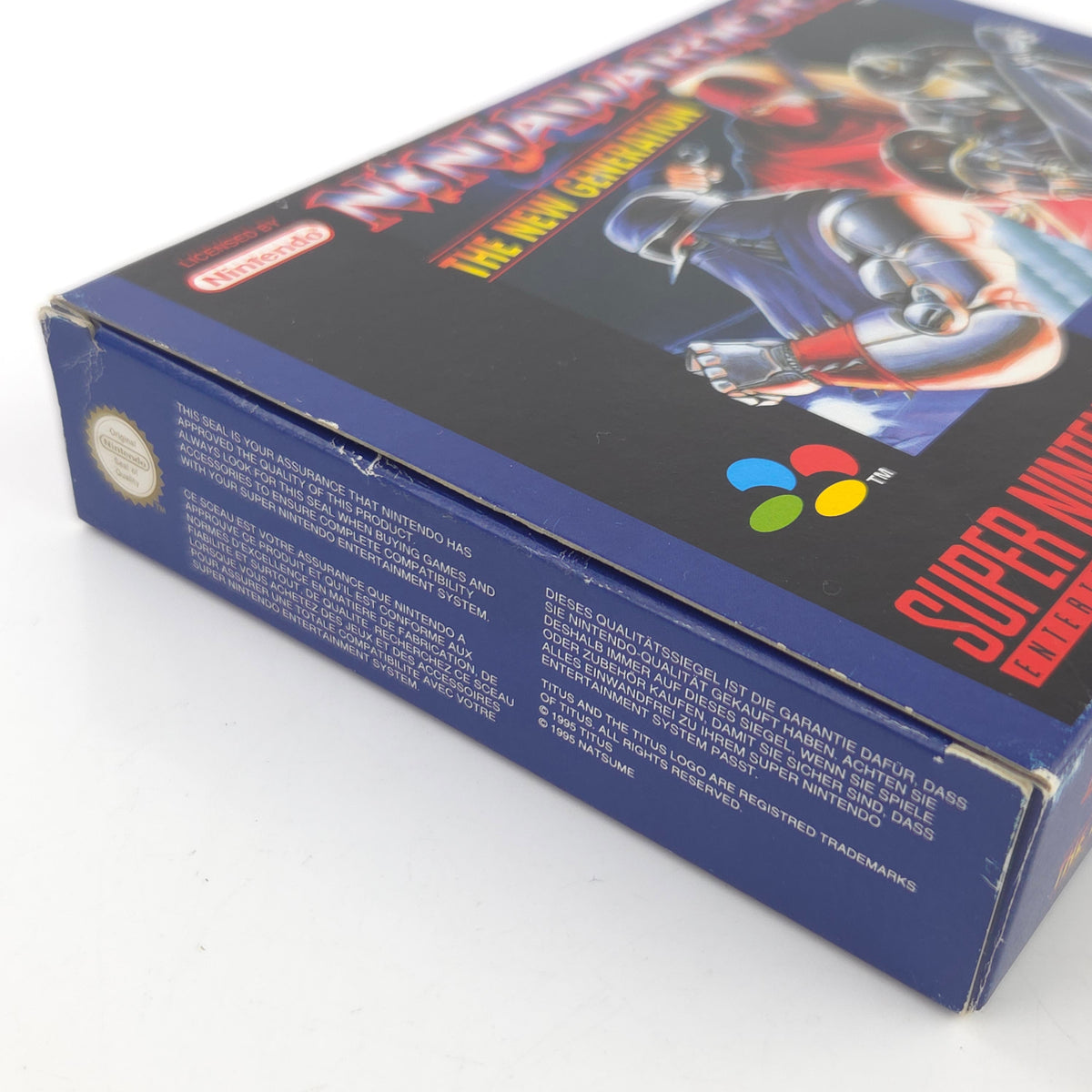 Super Nintendo Spiel Ninja Warriors OVP PAL EUR