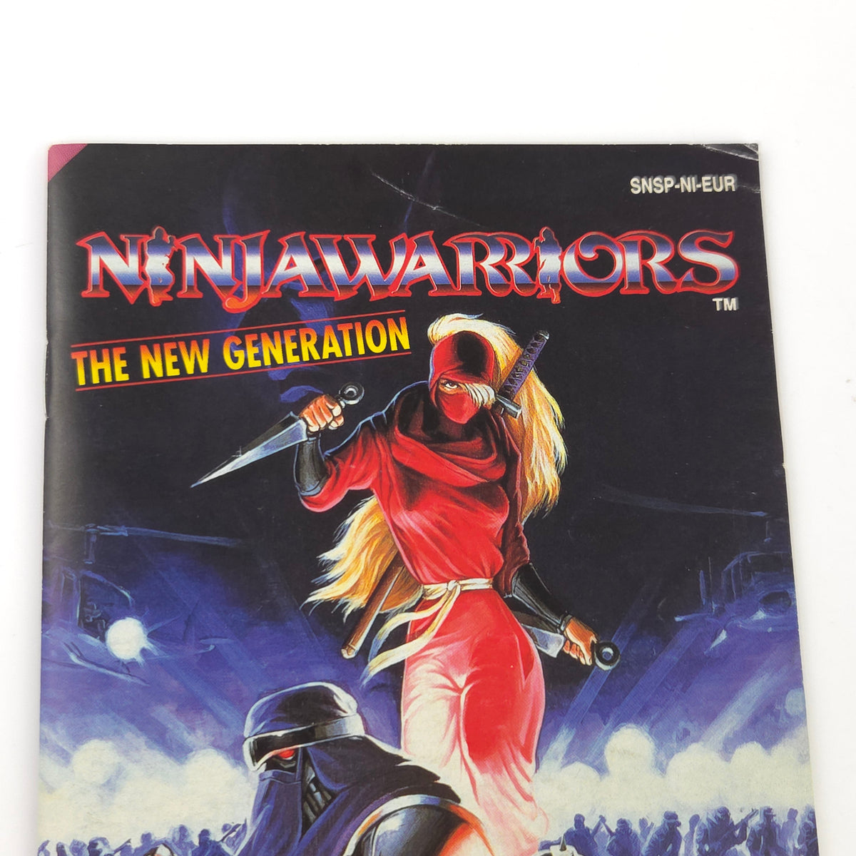 Super Nintendo Spiel Ninja Warriors OVP PAL EUR