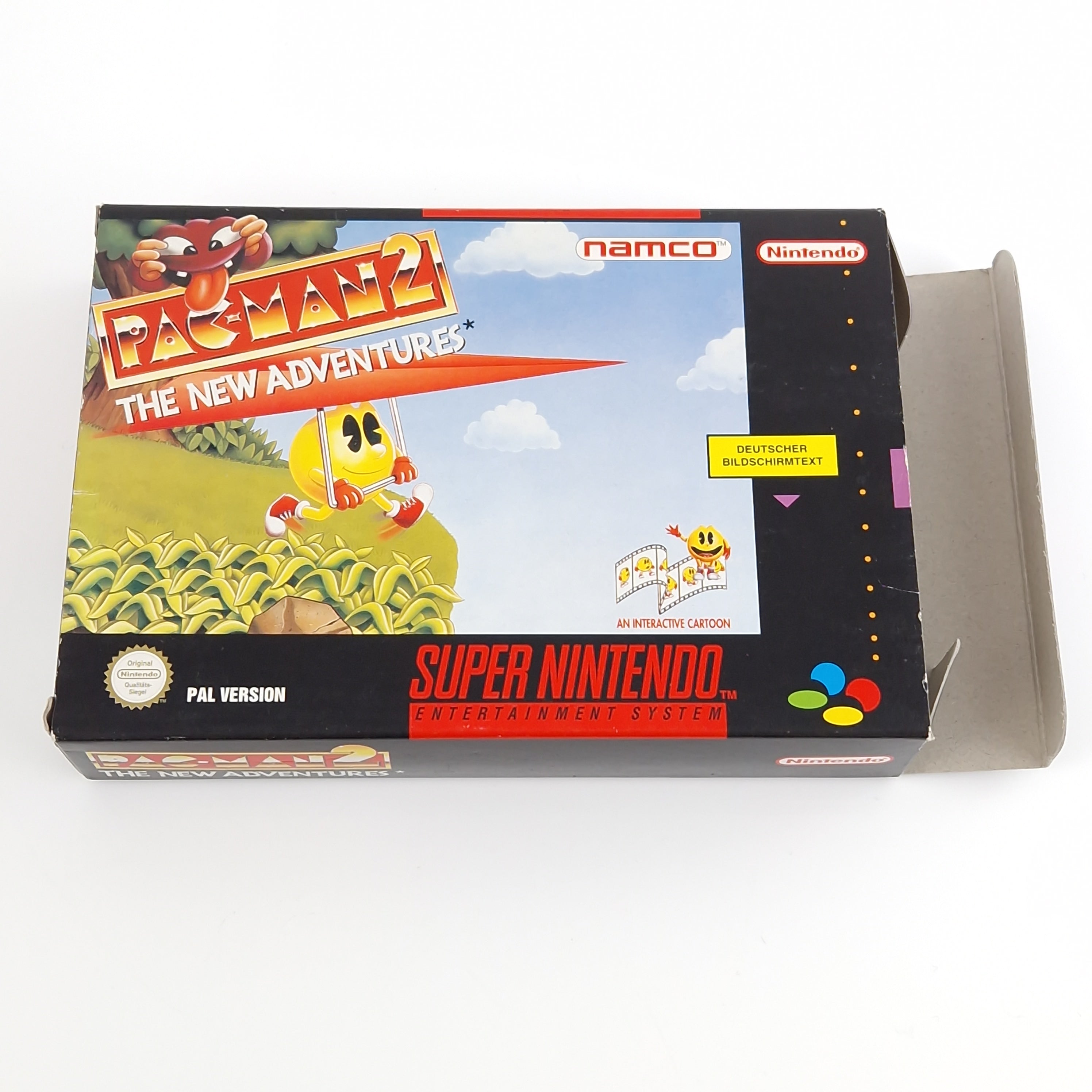 Super Nintendo Spiel – Pac-Man 2 The New Adventures OVP PAL