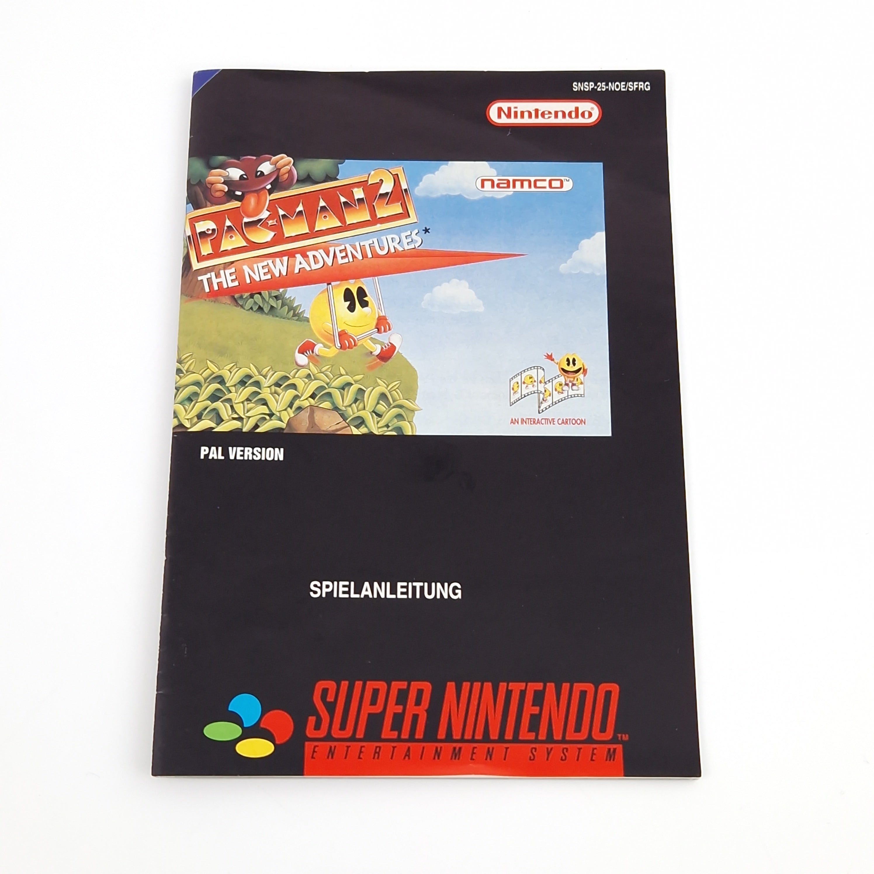 Super Nintendo Spiel – Pac-Man 2 The New Adventures OVP PAL