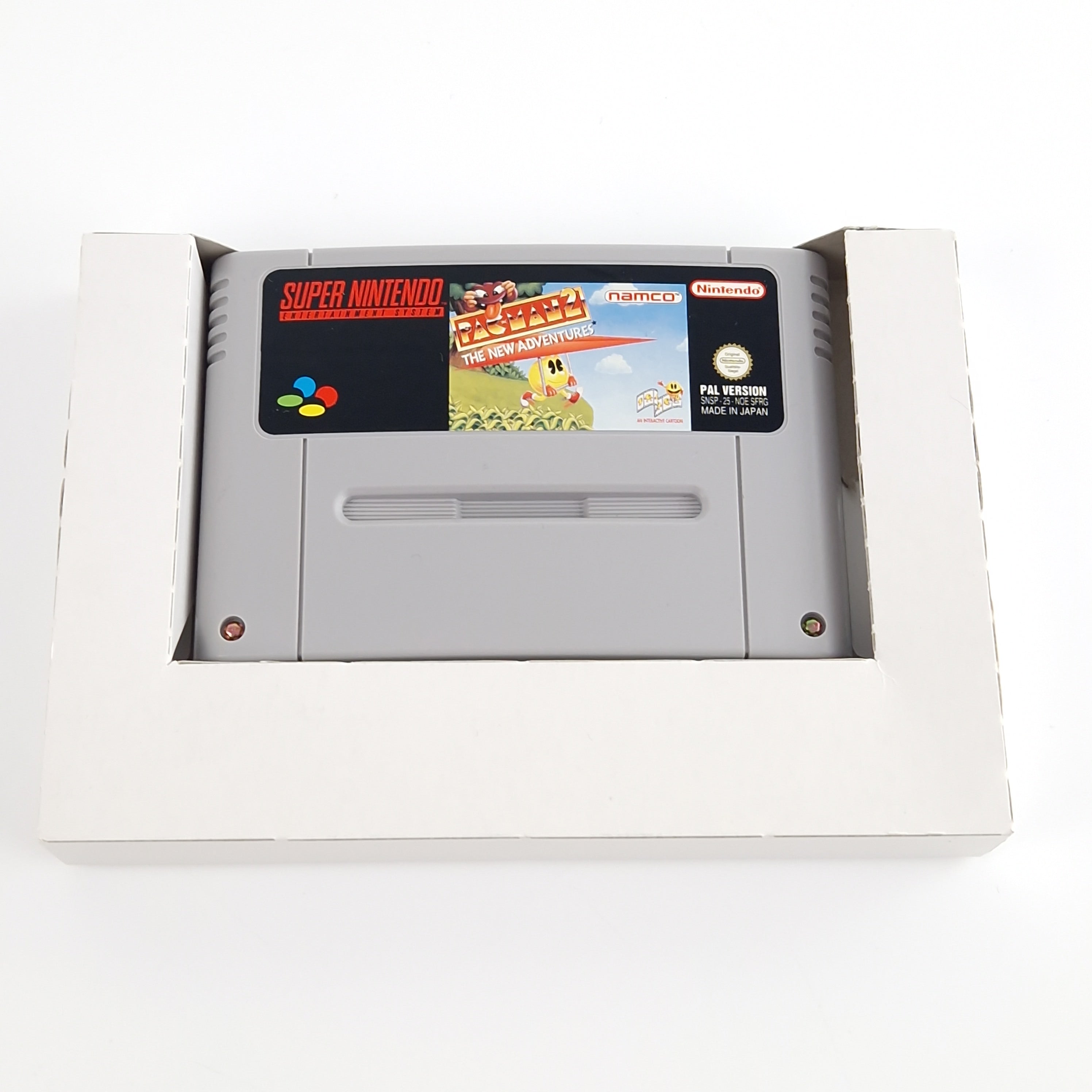 Super Nintendo Spiel – Pac-Man 2 The New Adventures OVP PAL