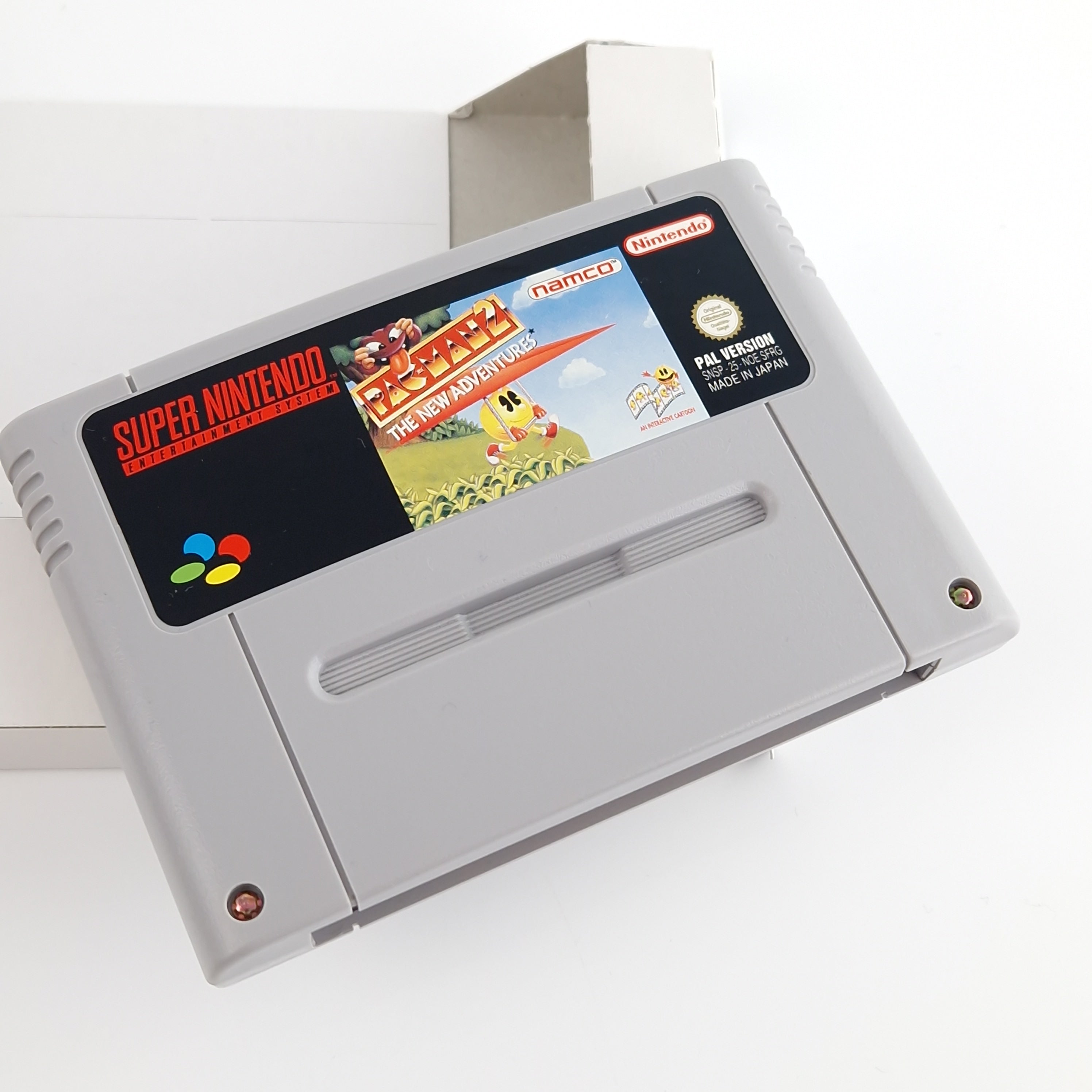 Super Nintendo Spiel – Pac-Man 2 The New Adventures OVP PAL