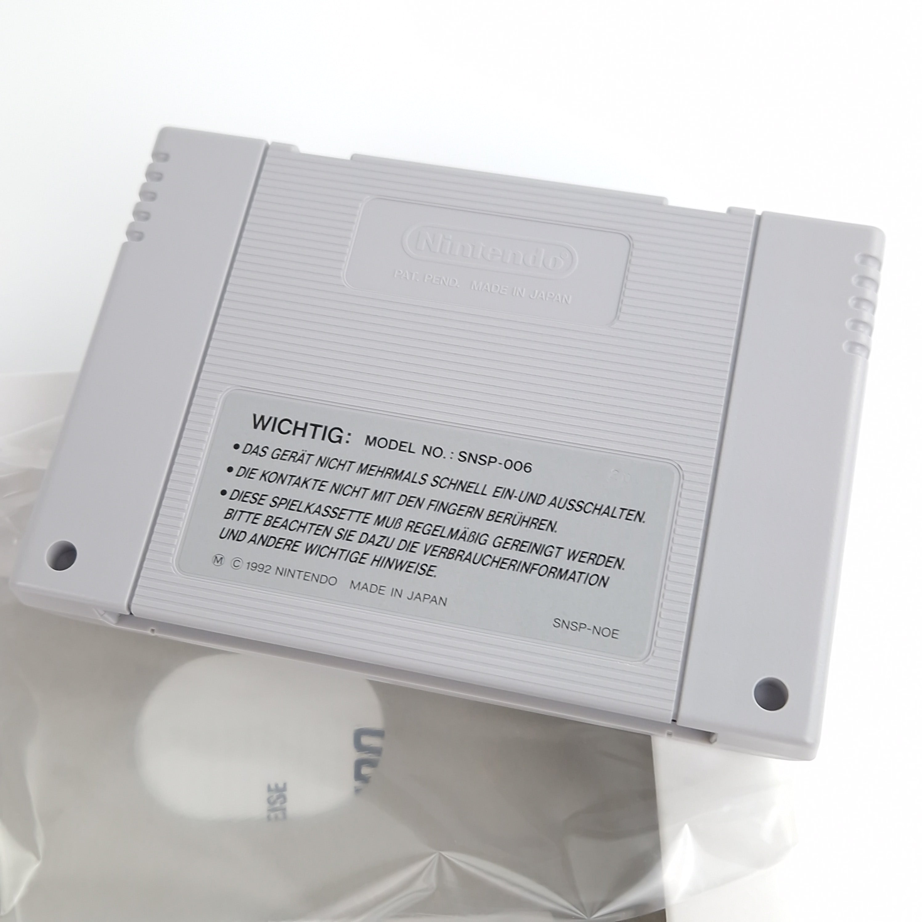 Super Nintendo Spiel – Super Pang OVP CIB PAL NOE