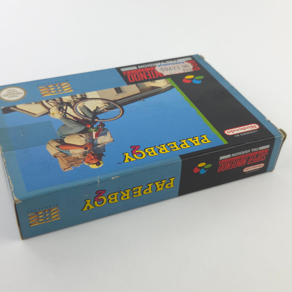 Super Nintendo Spiel Paperboy 2 OVP PAL DE