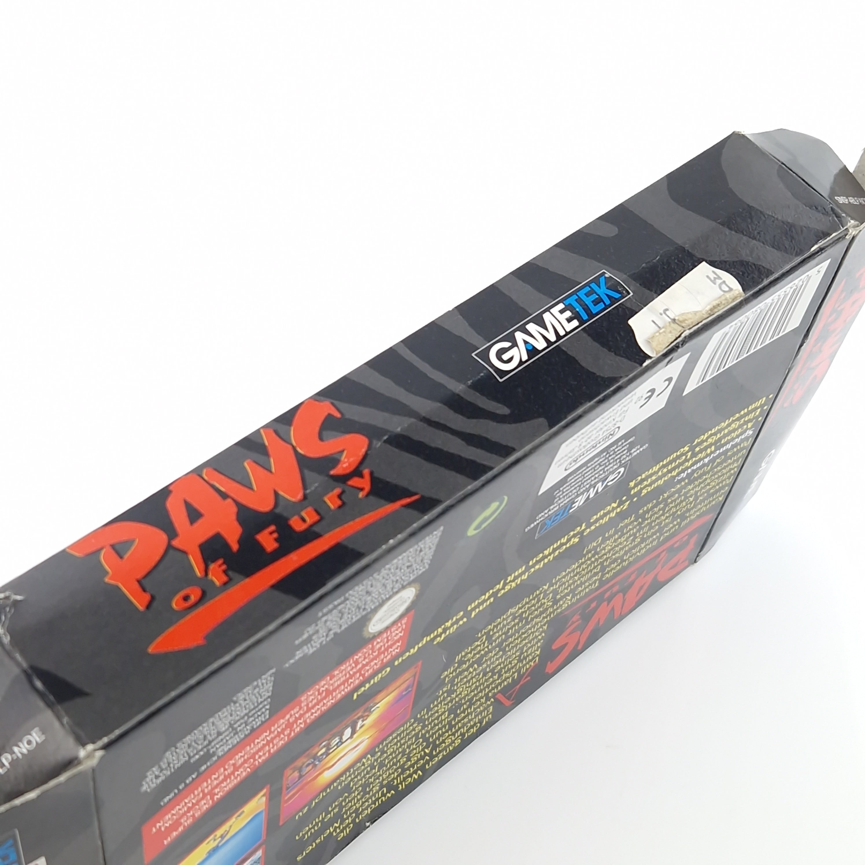 Super Nintendo Spiel – Paws of Fury Modul Anleitung OVP PAL