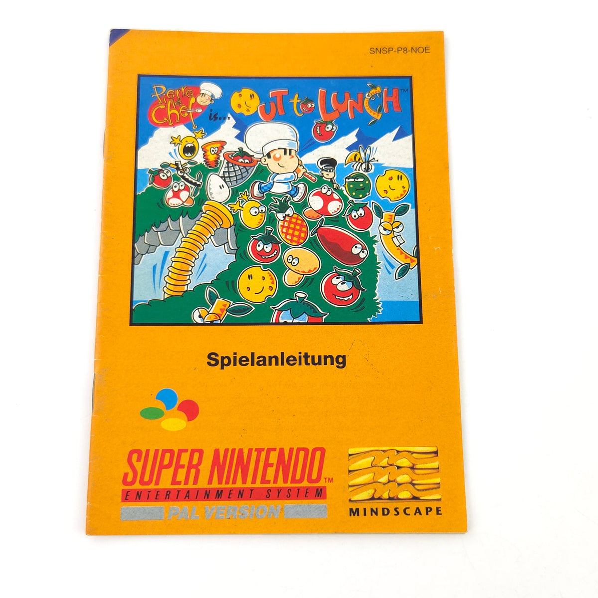 Super Nintendo Spiel Pierre le Chef OVP PAL
