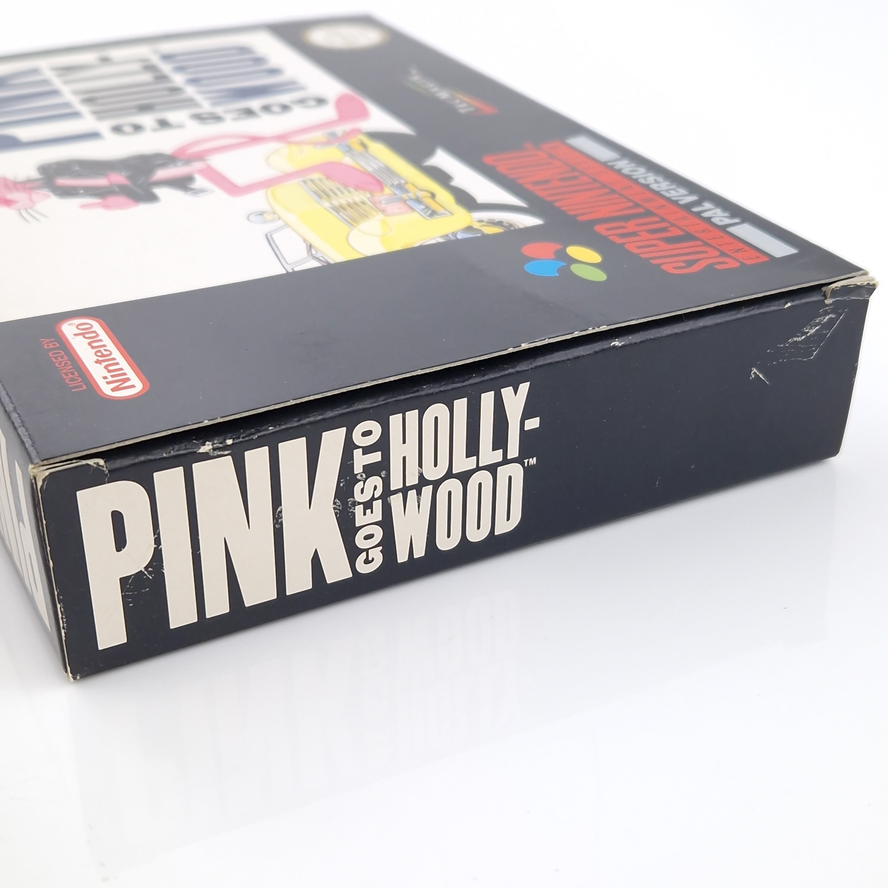 Super Nintendo Spiel – Pink Goes to Hollywood SNES PAL OVP