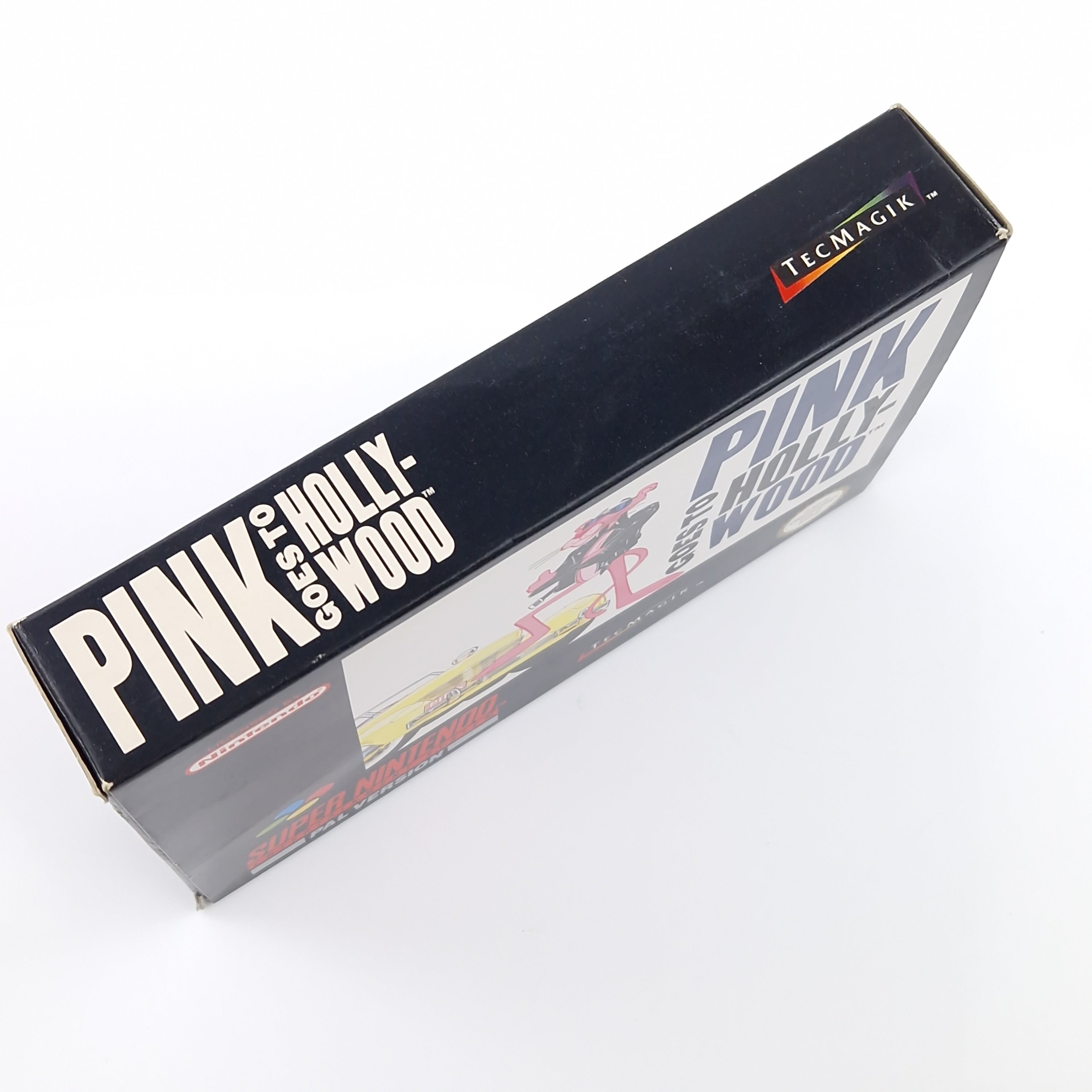 Super Nintendo Spiel – Pink Goes to Hollywood SNES PAL OVP