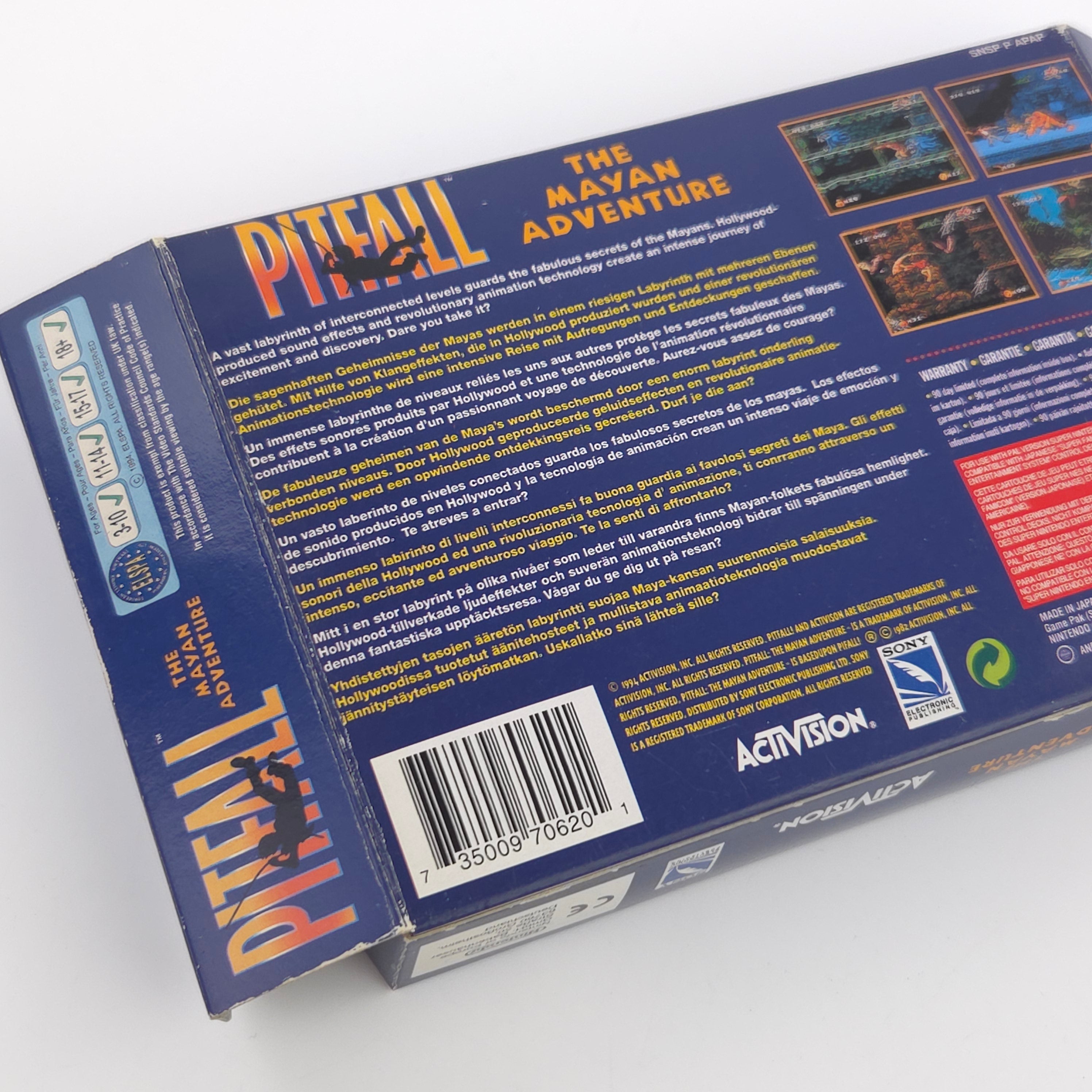 Super Nintendo Spiel – Pitfall The Mayan Adventure SNES
