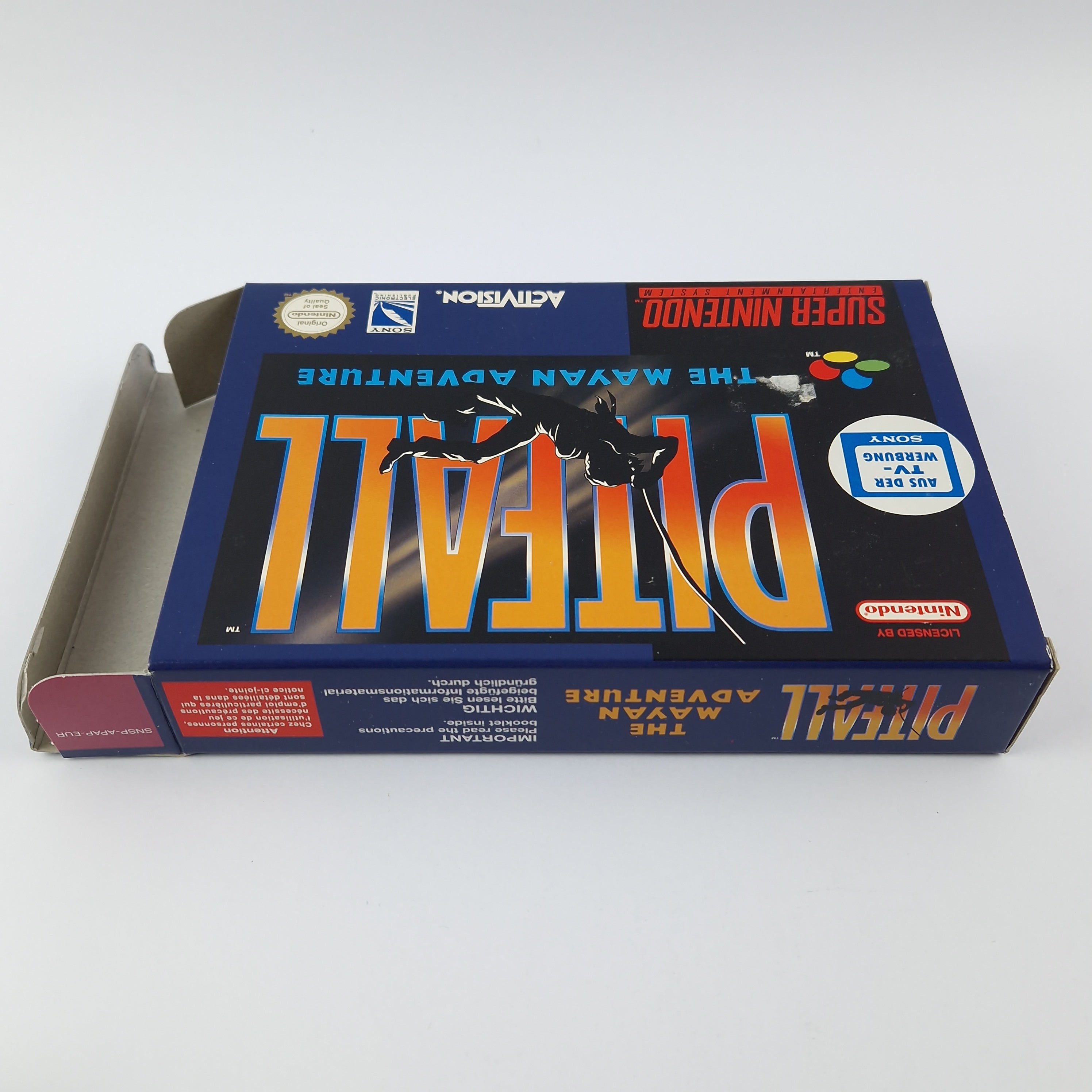 Super Nintendo Spiel – Pitfall The Mayan Adventure OVP PAL