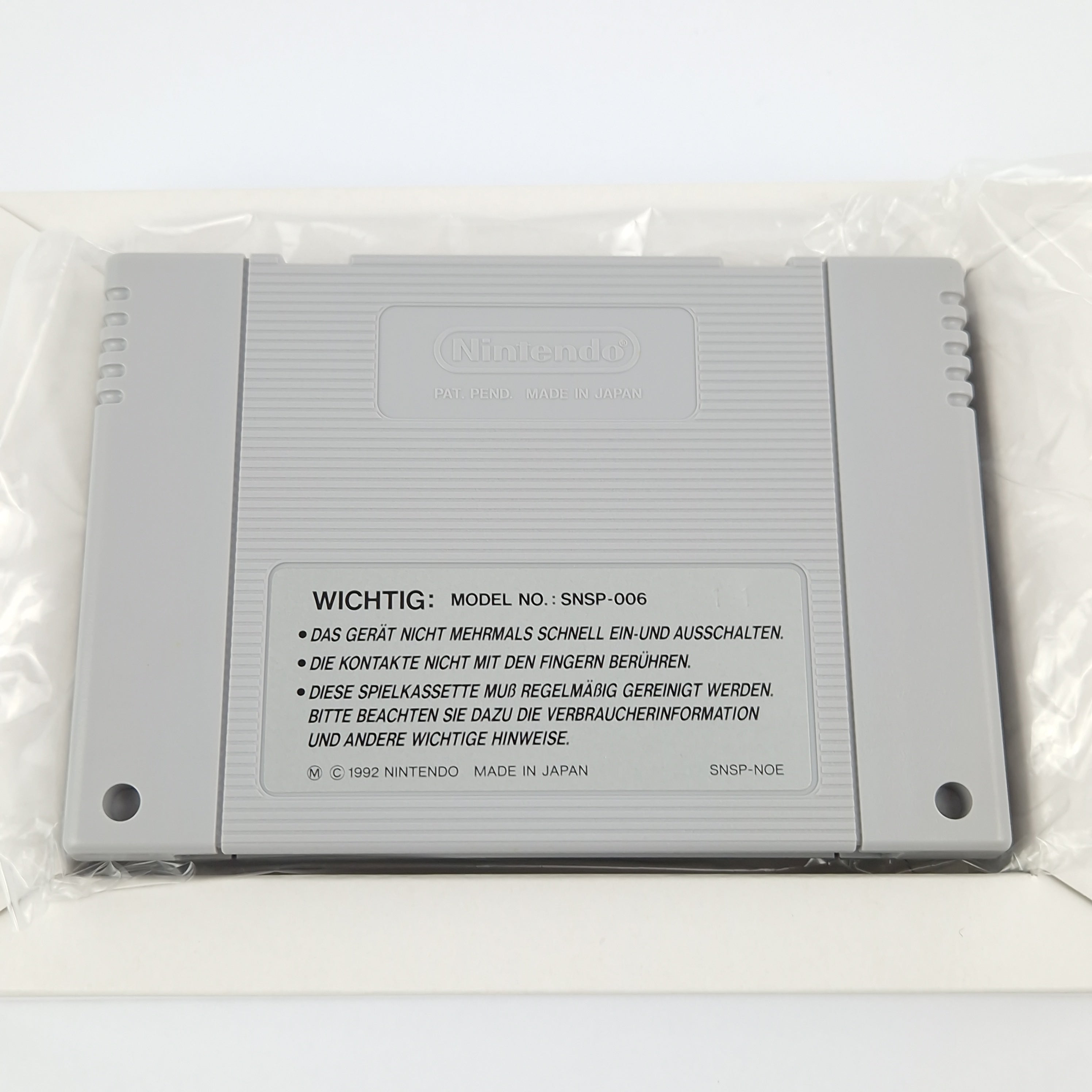 Super Nintendo Spiel – Plok OVP Anleitung PAL CIB SNES