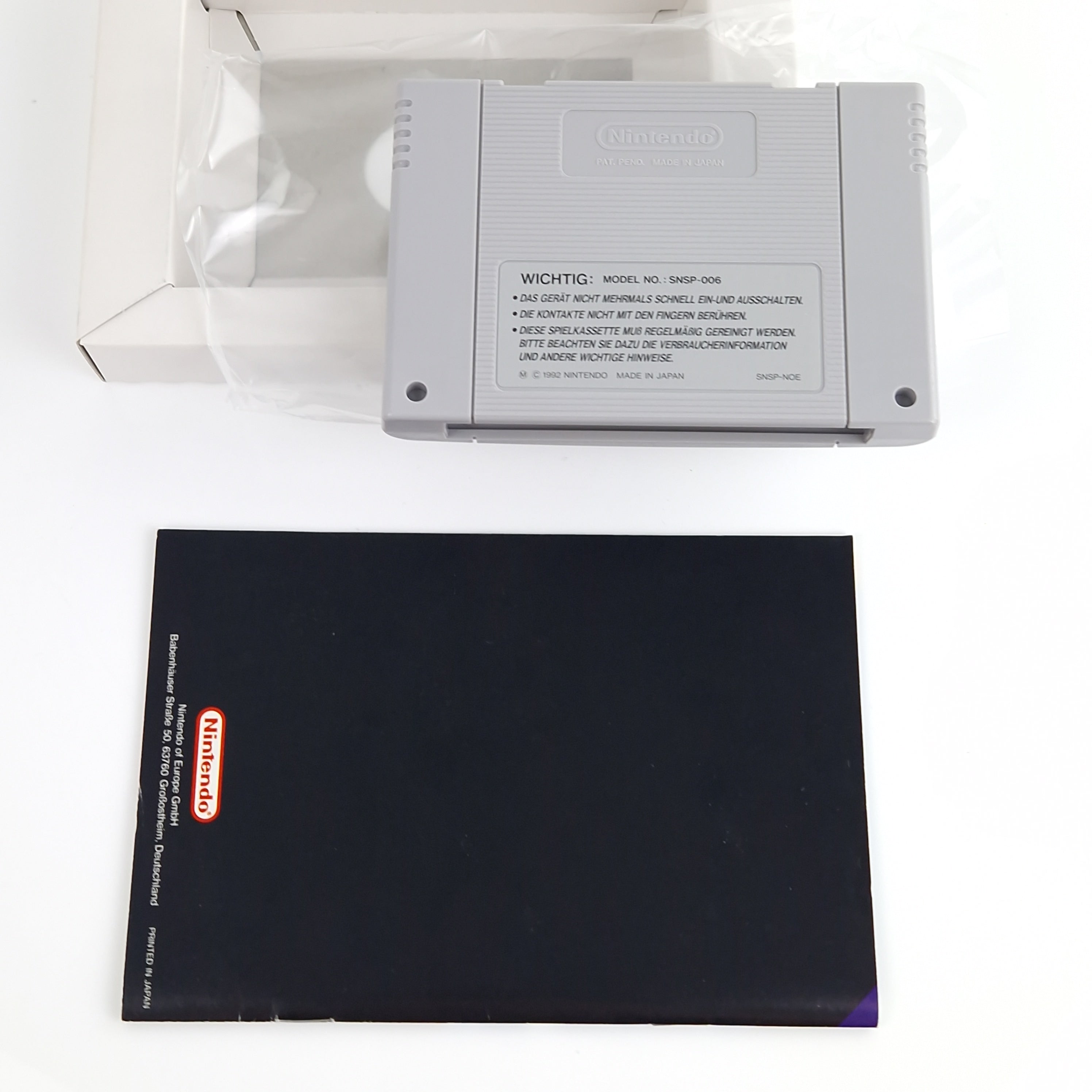 Super Nintendo Spiel – Plok Modul Anleitung OVP PAL NOE