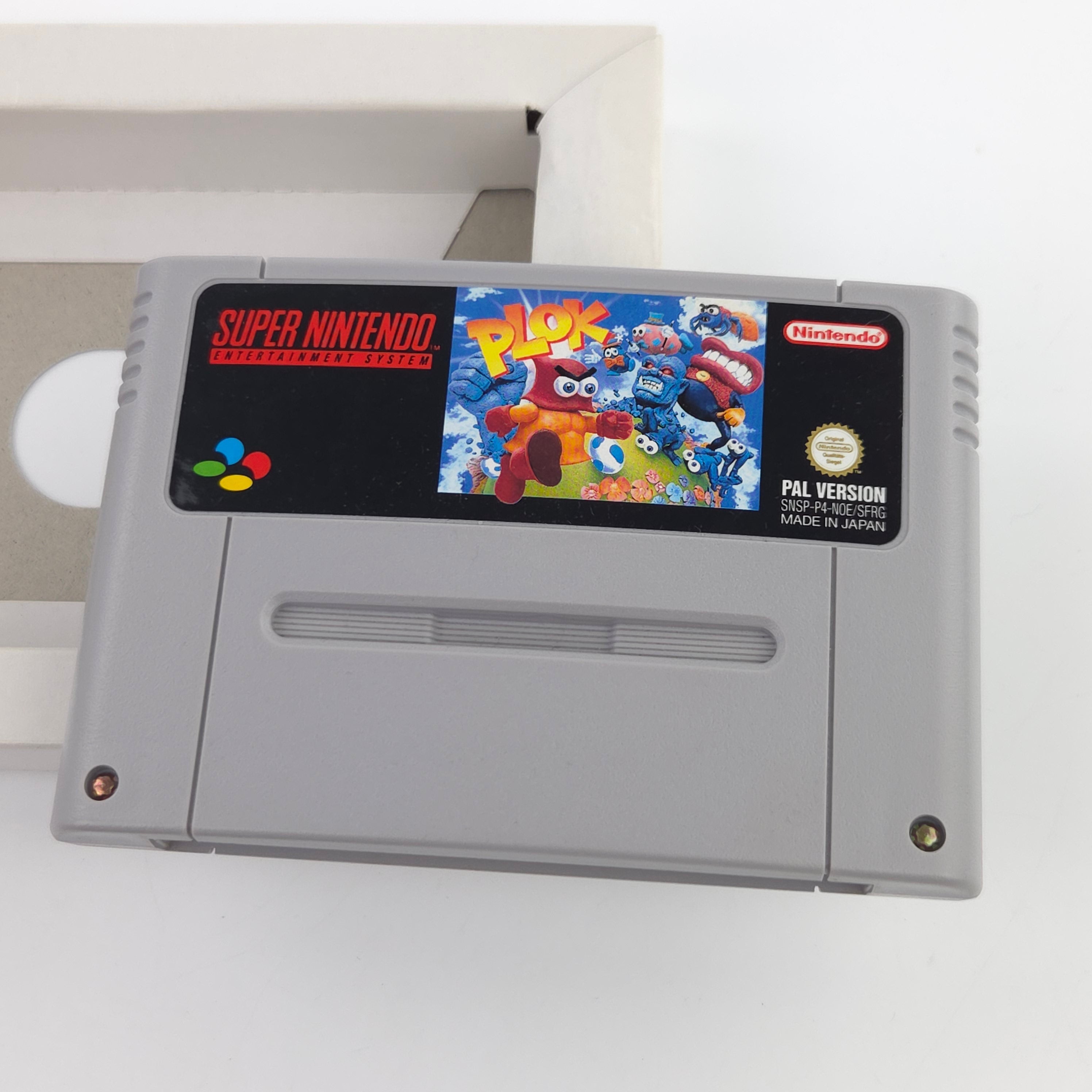 Super Nintendo Spiel – Plok (SNES OVP PAL)