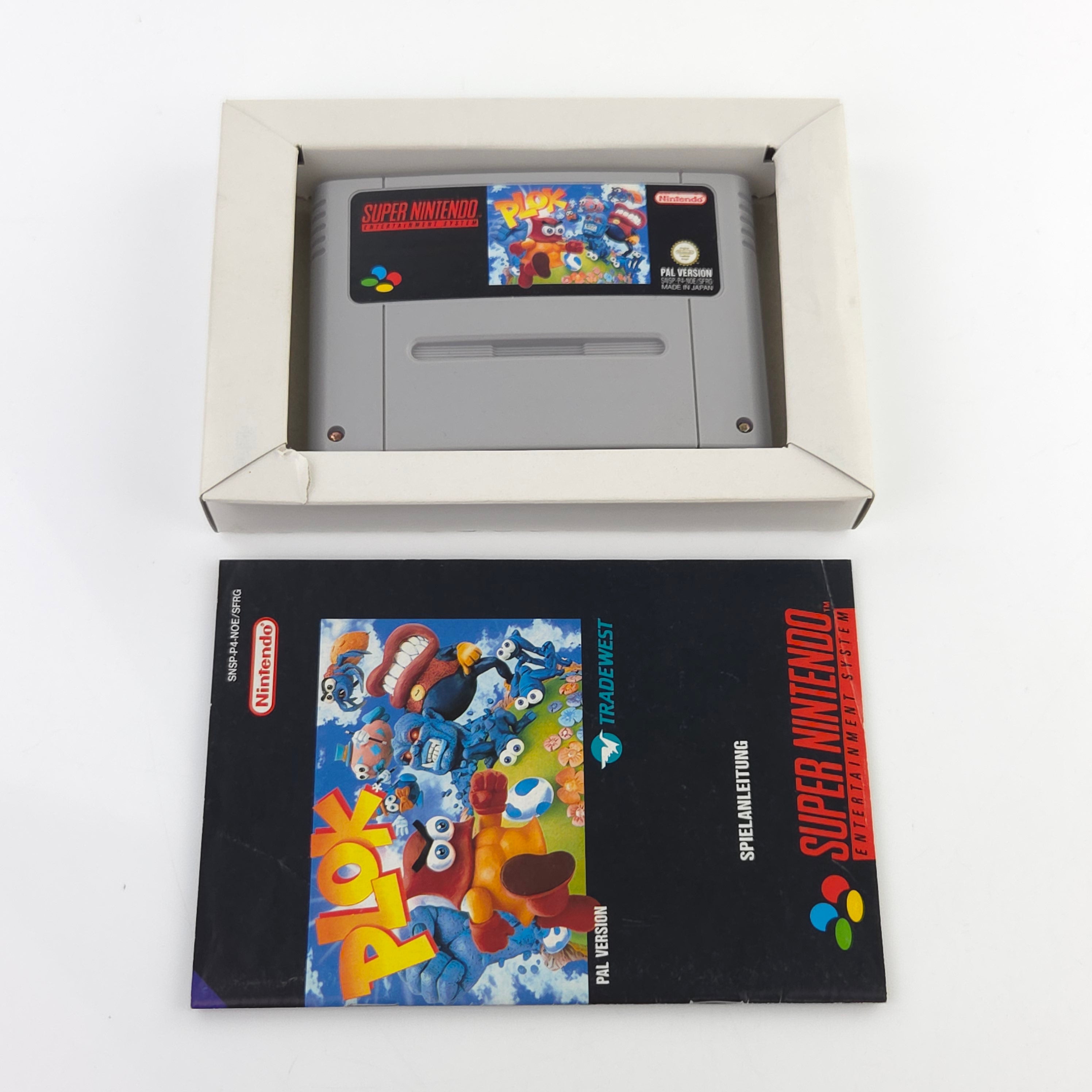 Super Nintendo Spiel – Plok (SNES OVP PAL)