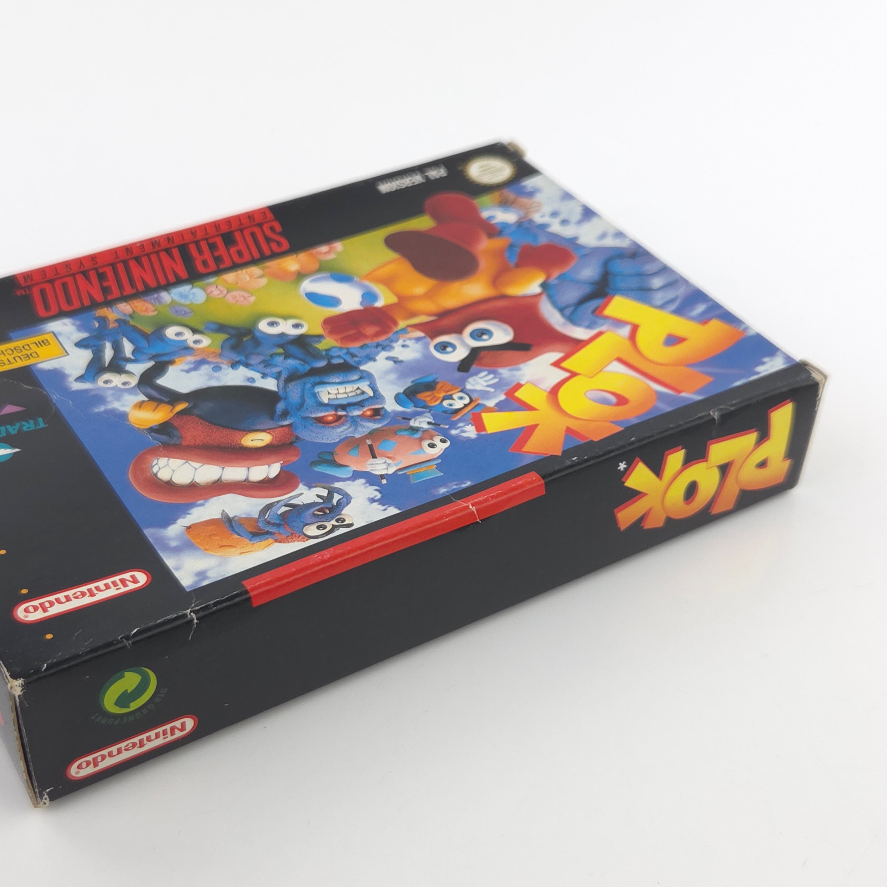 Super Nintendo Spiel – Plok (SNES OVP PAL)