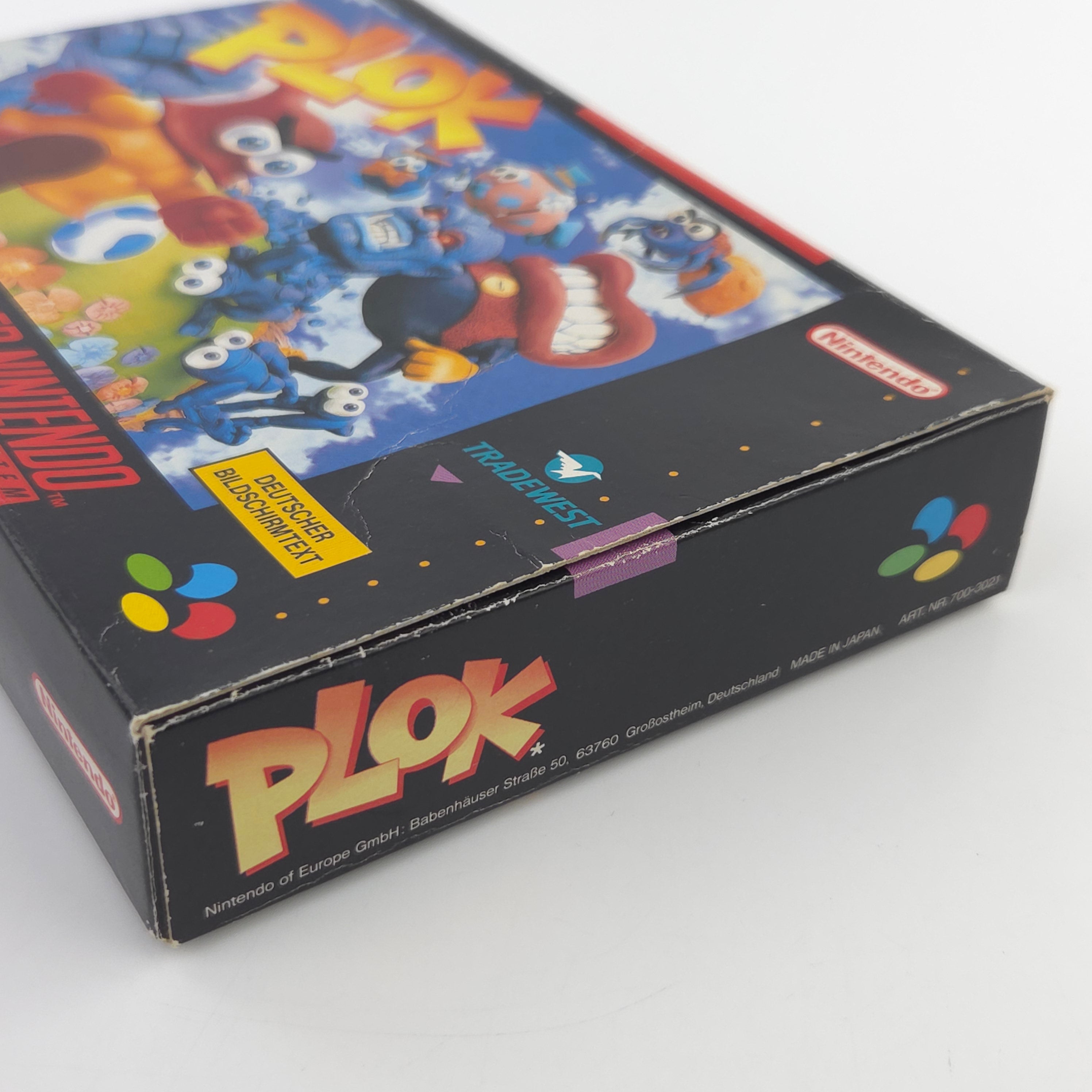 Super Nintendo Spiel – Plok (SNES OVP PAL)