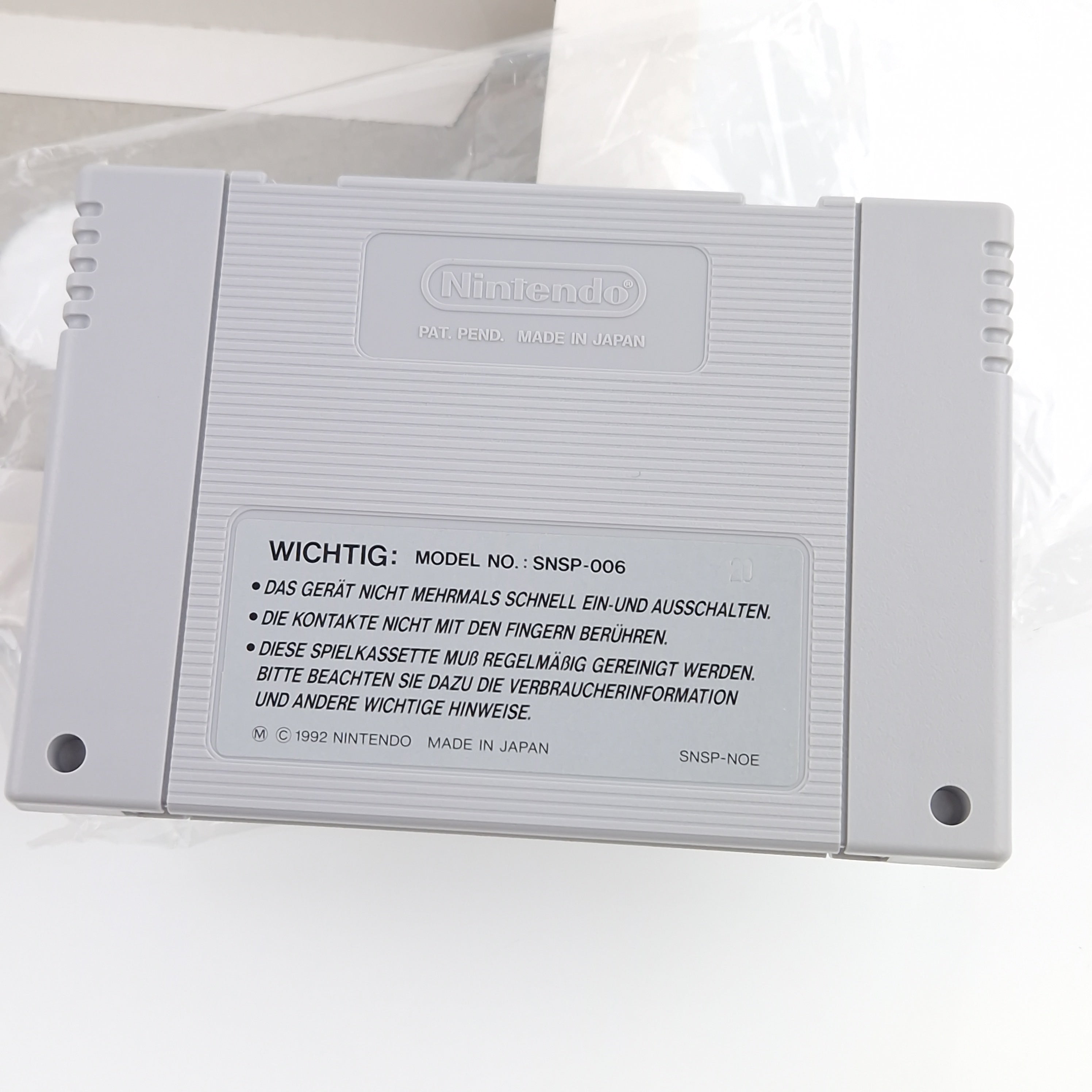 Super Nintendo Spiel – Pocky & Rocky SNES OVP PAL CIB