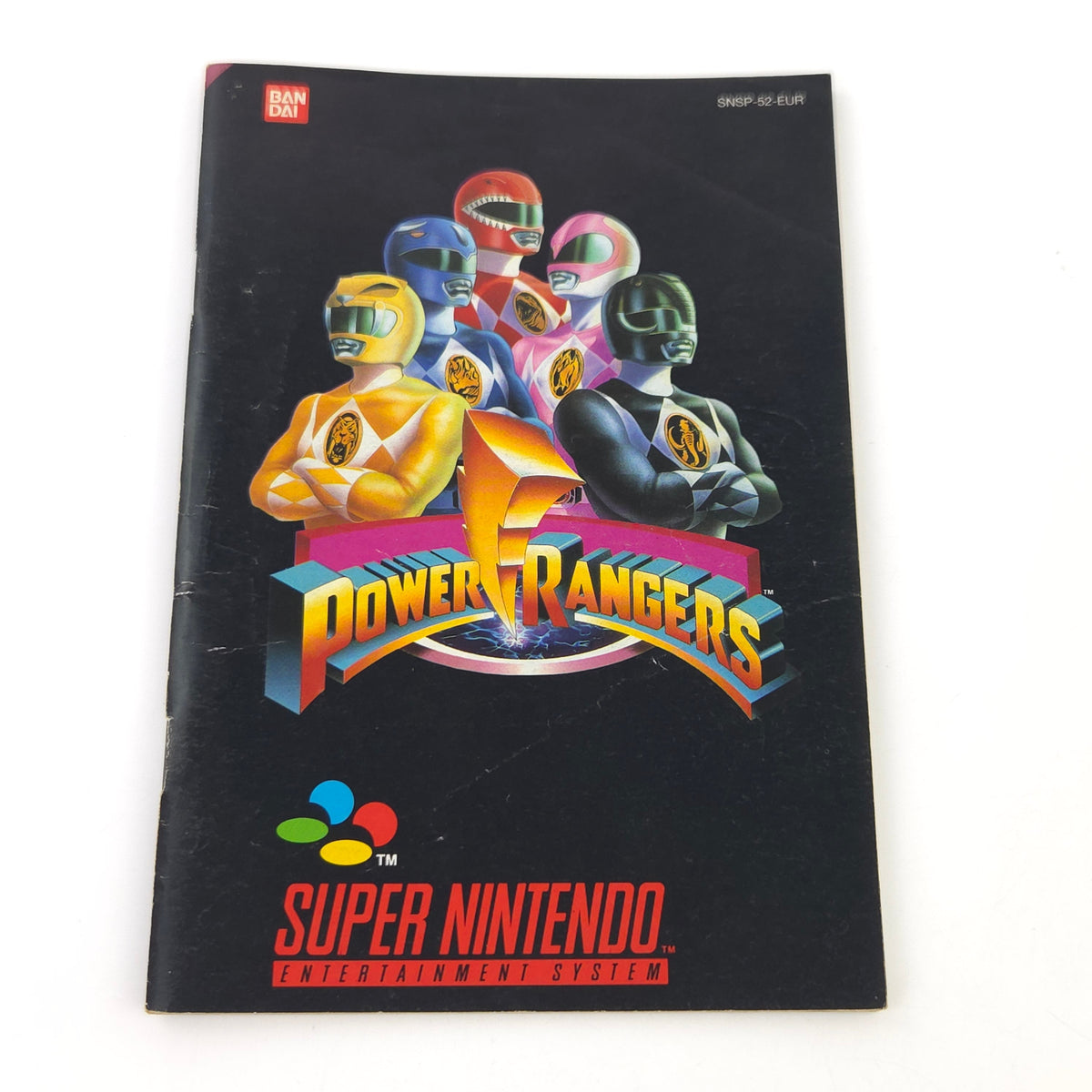 Super Nintendo Spiel Power Rangers OVP PAL