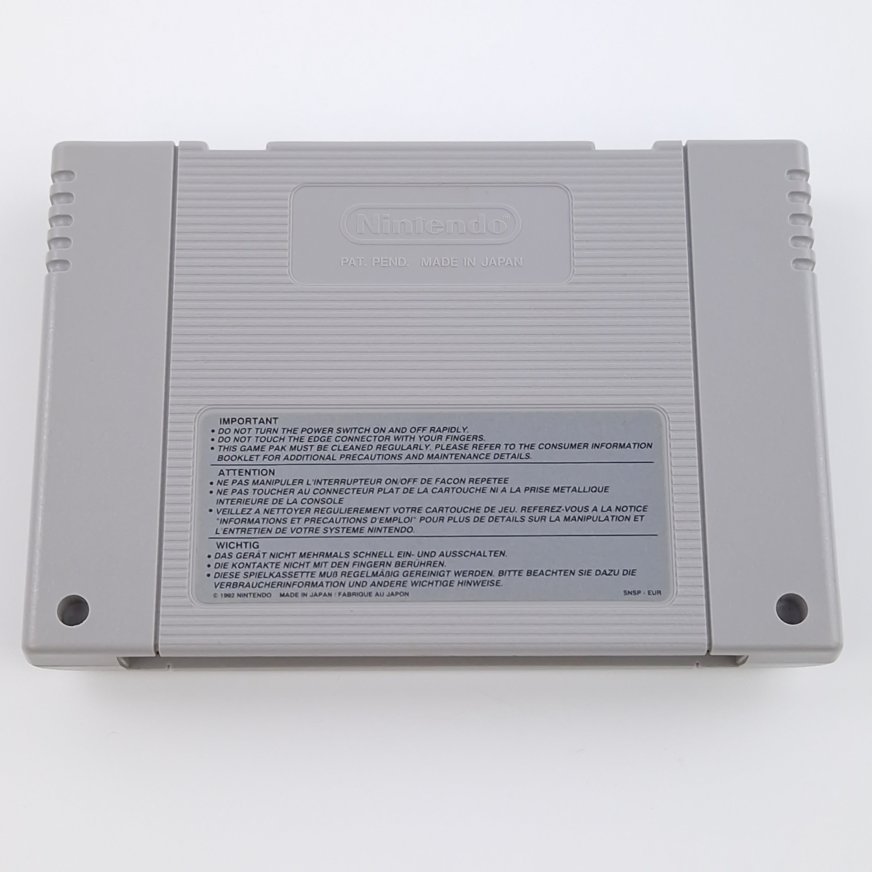 Super Nintendo Spiel – Prehistorik Man SNES Modul PAL