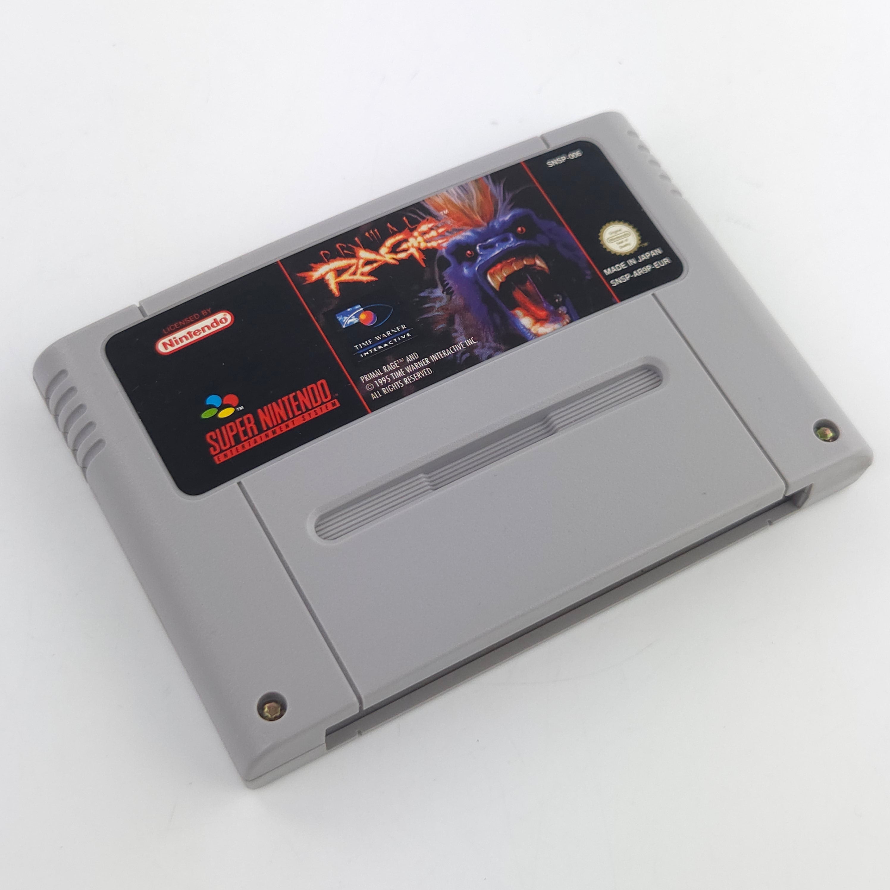 Super Nintendo Spiel Primal Rage SNES Modul PAL EUR