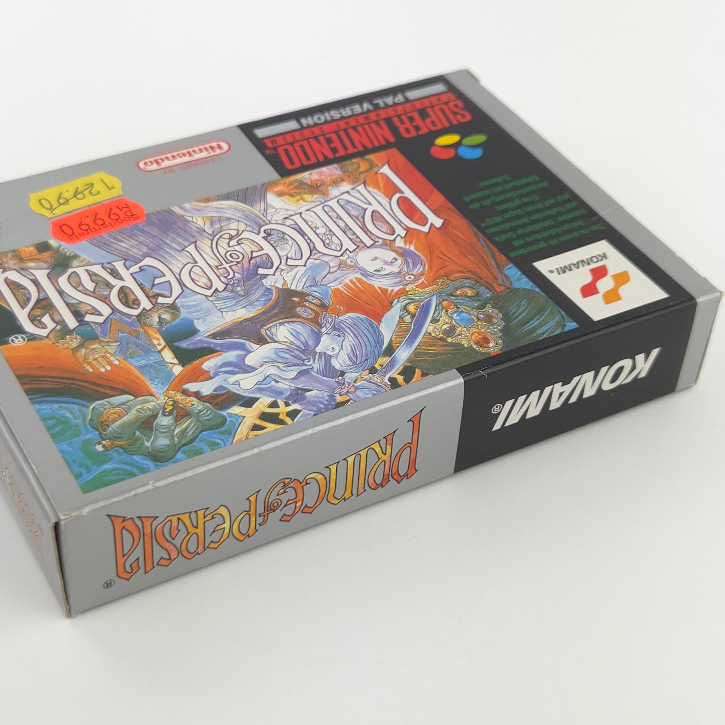 Super Nintendo Spiel Prince of Persia OVP PAL