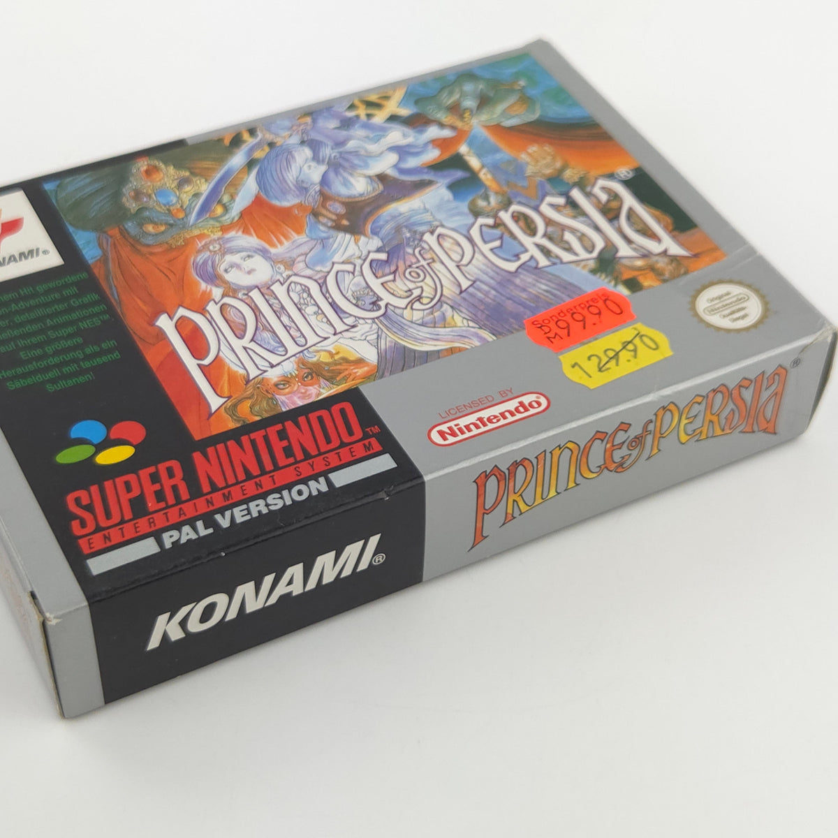 Super Nintendo Spiel Prince of Persia OVP PAL