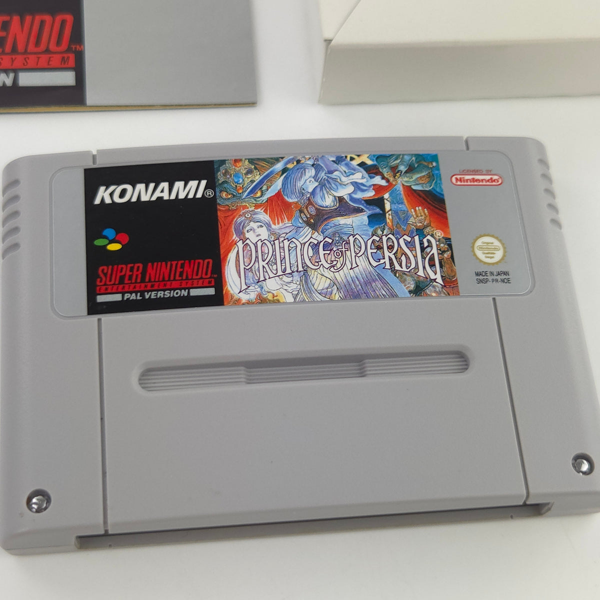 Super Nintendo Spiel Prince of Persia OVP PAL