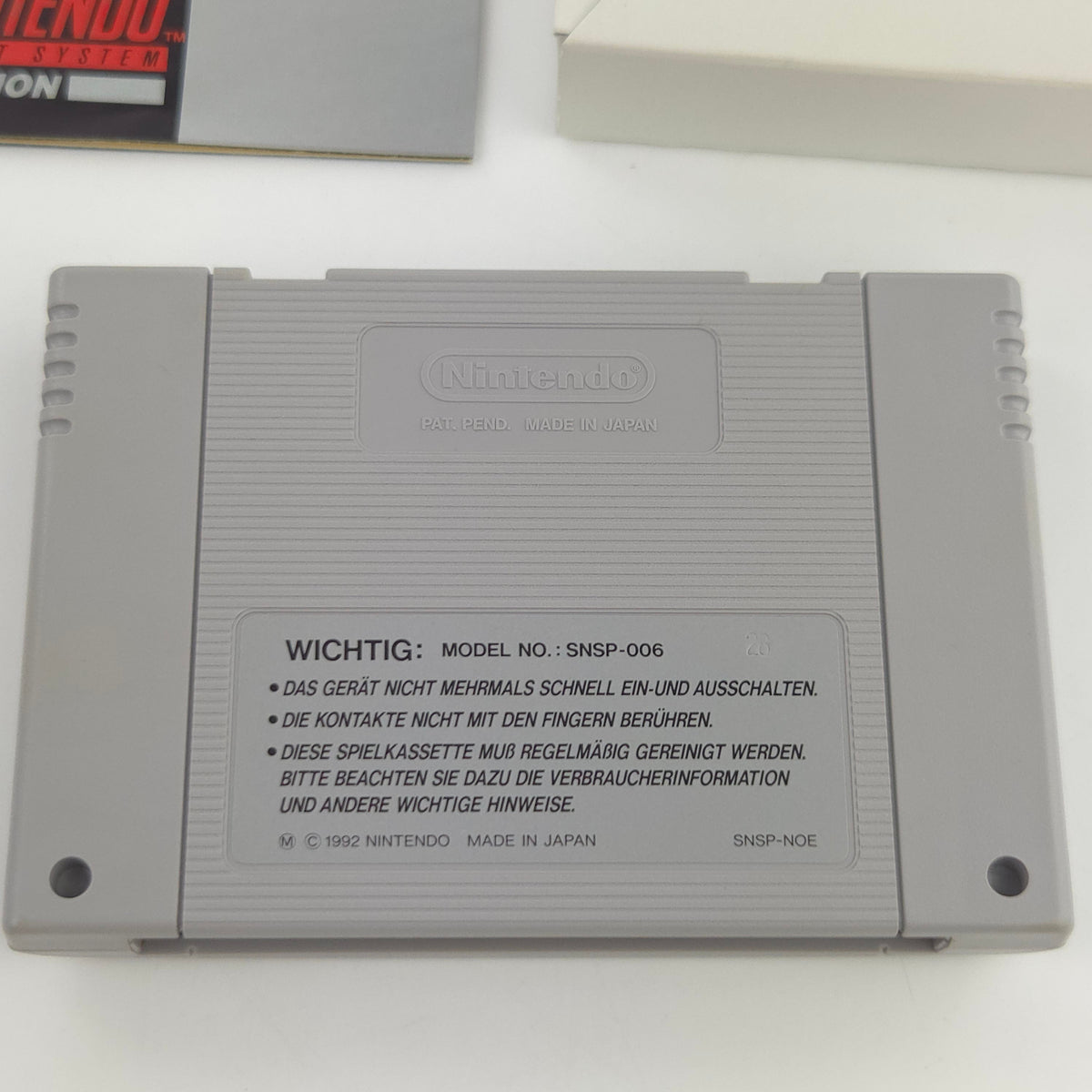 Super Nintendo Spiel Prince of Persia OVP PAL