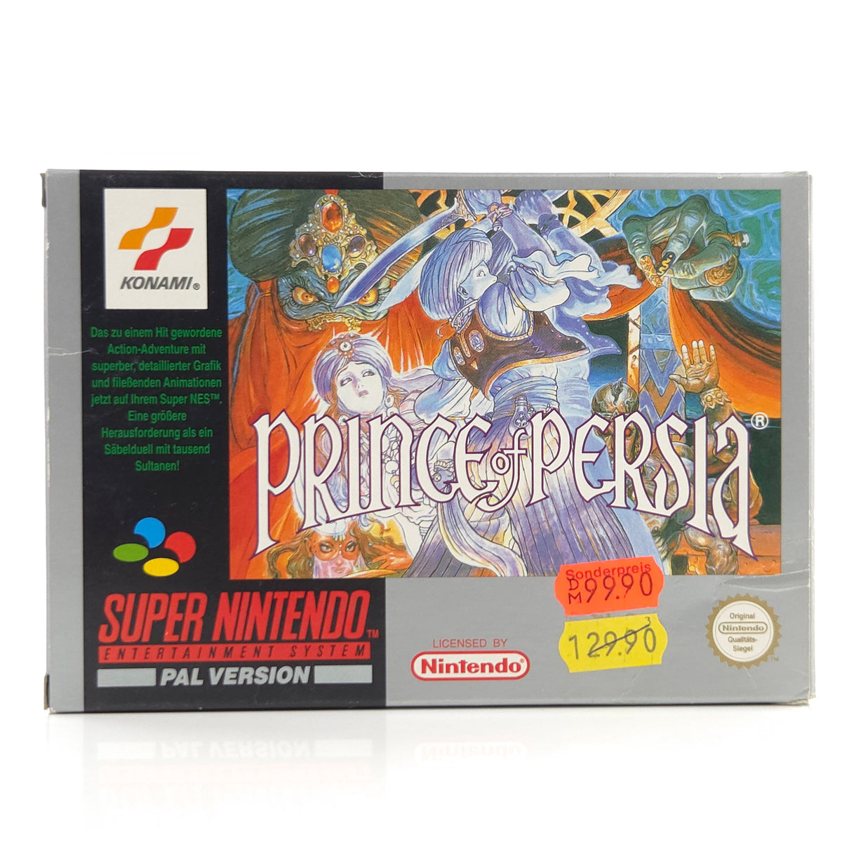 Super Nintendo Spiel Prince of Persia OVP PAL