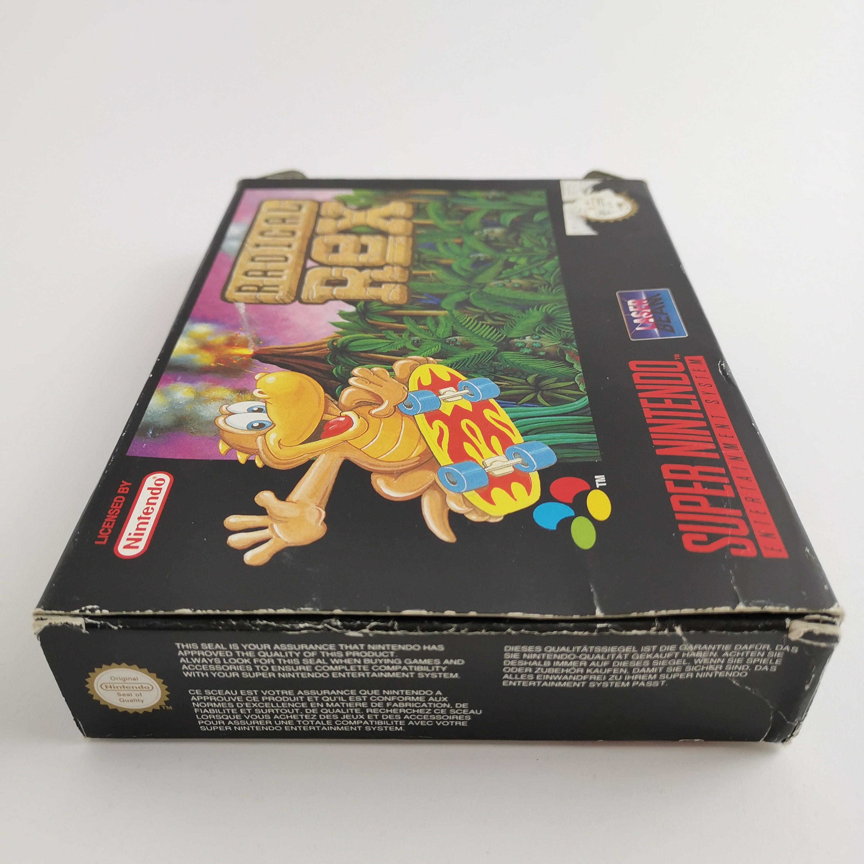 Super Nintendo Spiel – Radical Rex OVP PAL EUR CIB