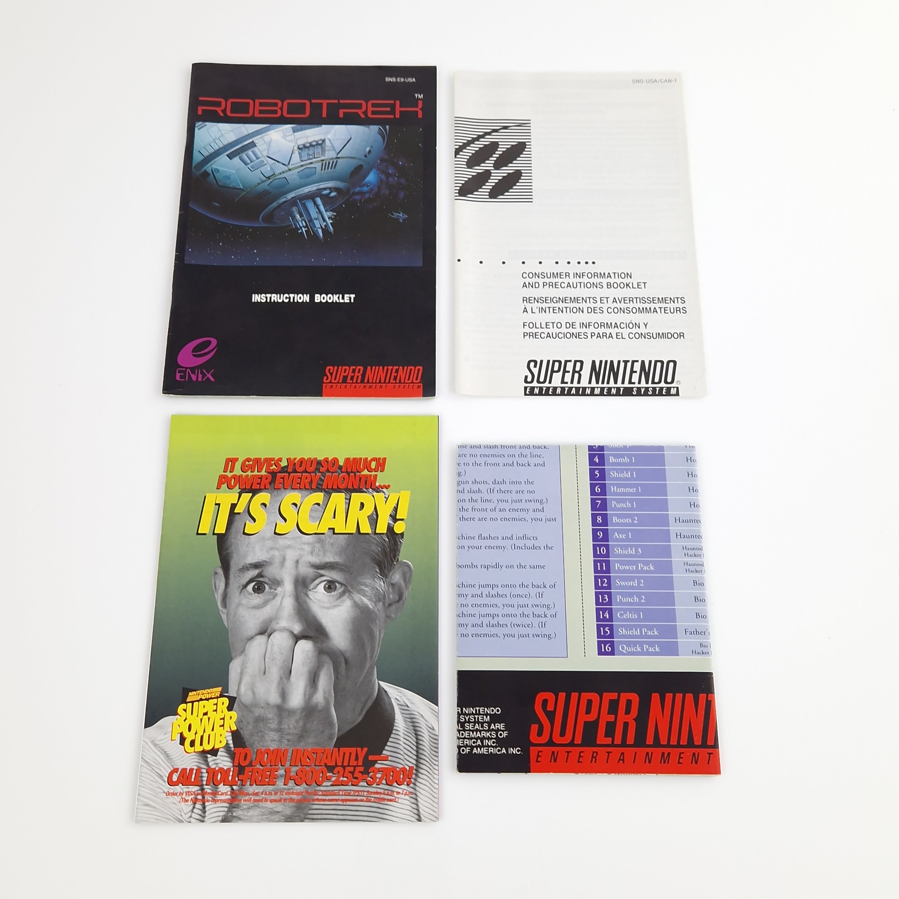 Super Nintendo Spiel – Robotrek OVP NTSC-U/C USA SNES