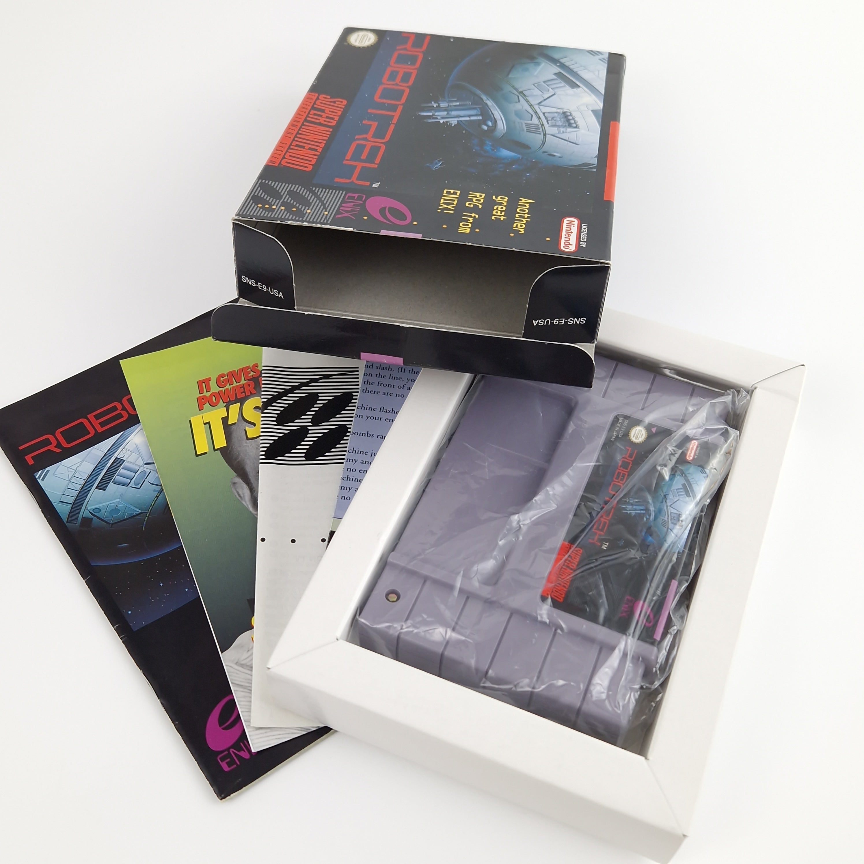 Super Nintendo Spiel – Robotrek OVP NTSC-U/C USA SNES