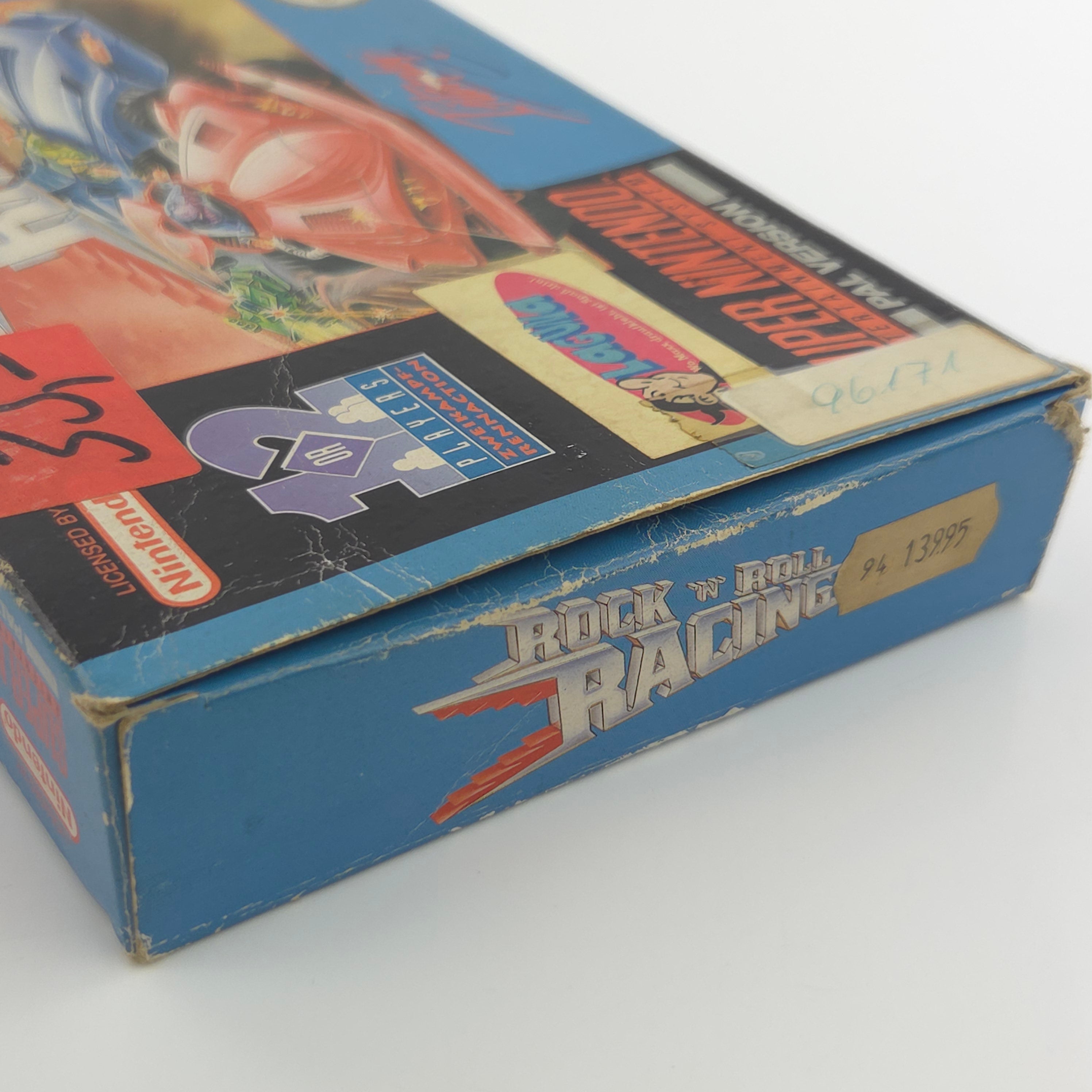 Super Nintendo Spiel – Rock n Roll Racing SNES OVP PAL