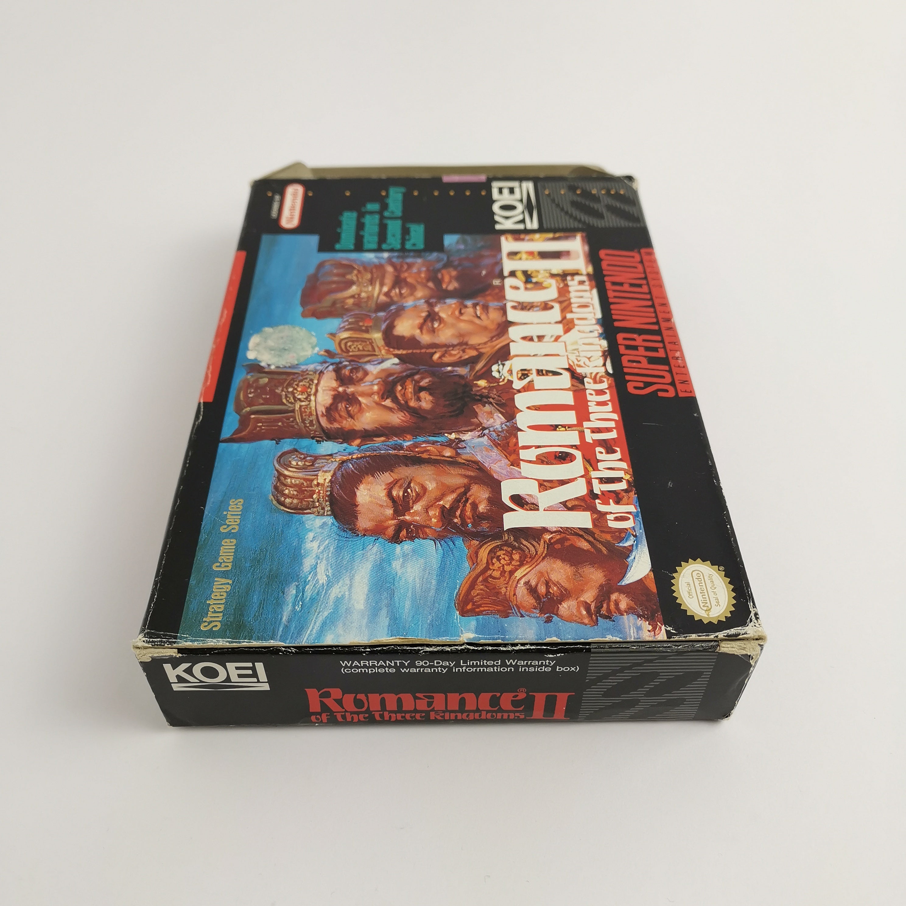 Super Nintendo Spiel – Romance of the Three Kingdoms II OVP