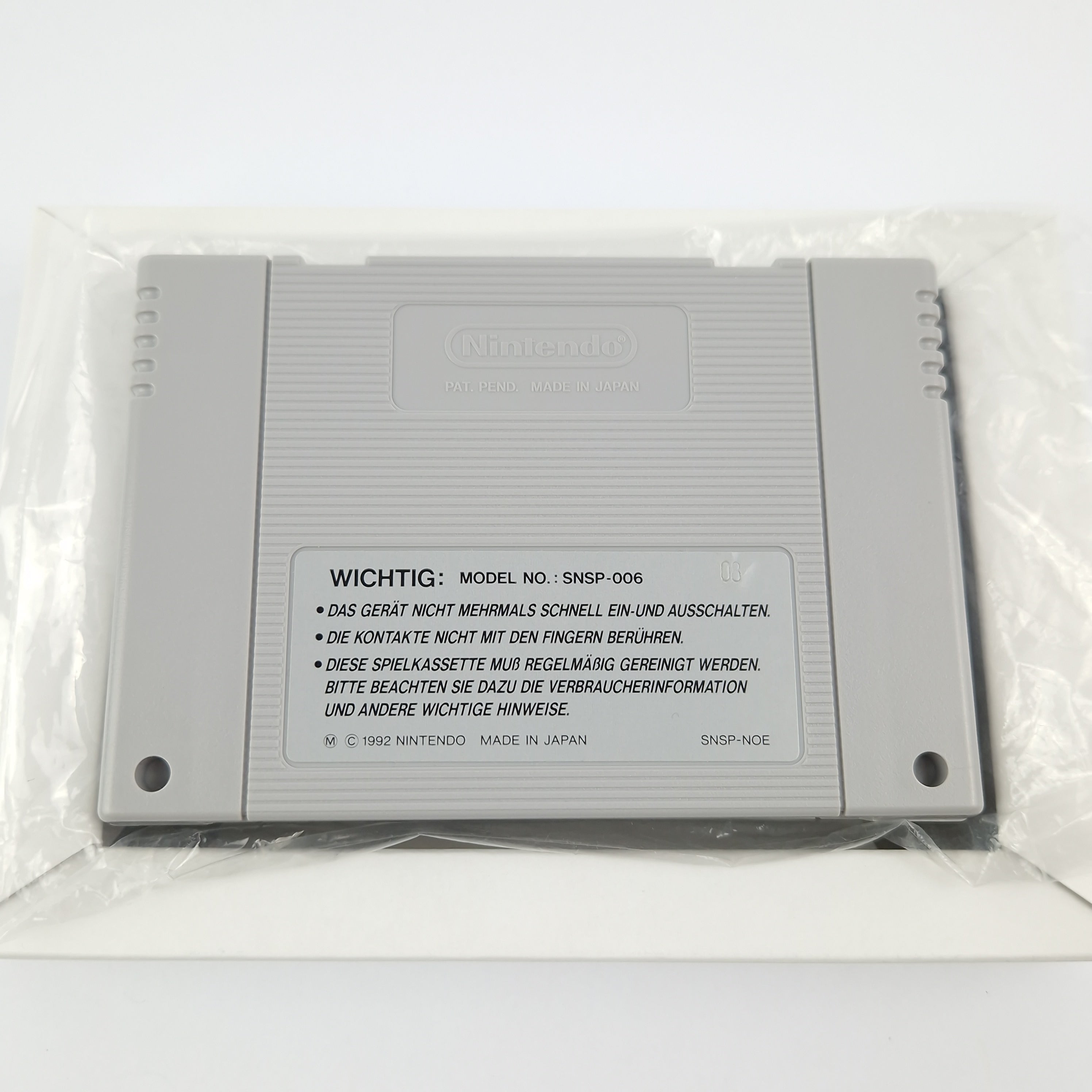 Super Nintendo Spiel – Samurai Shodown OVP PAL CIB SNES