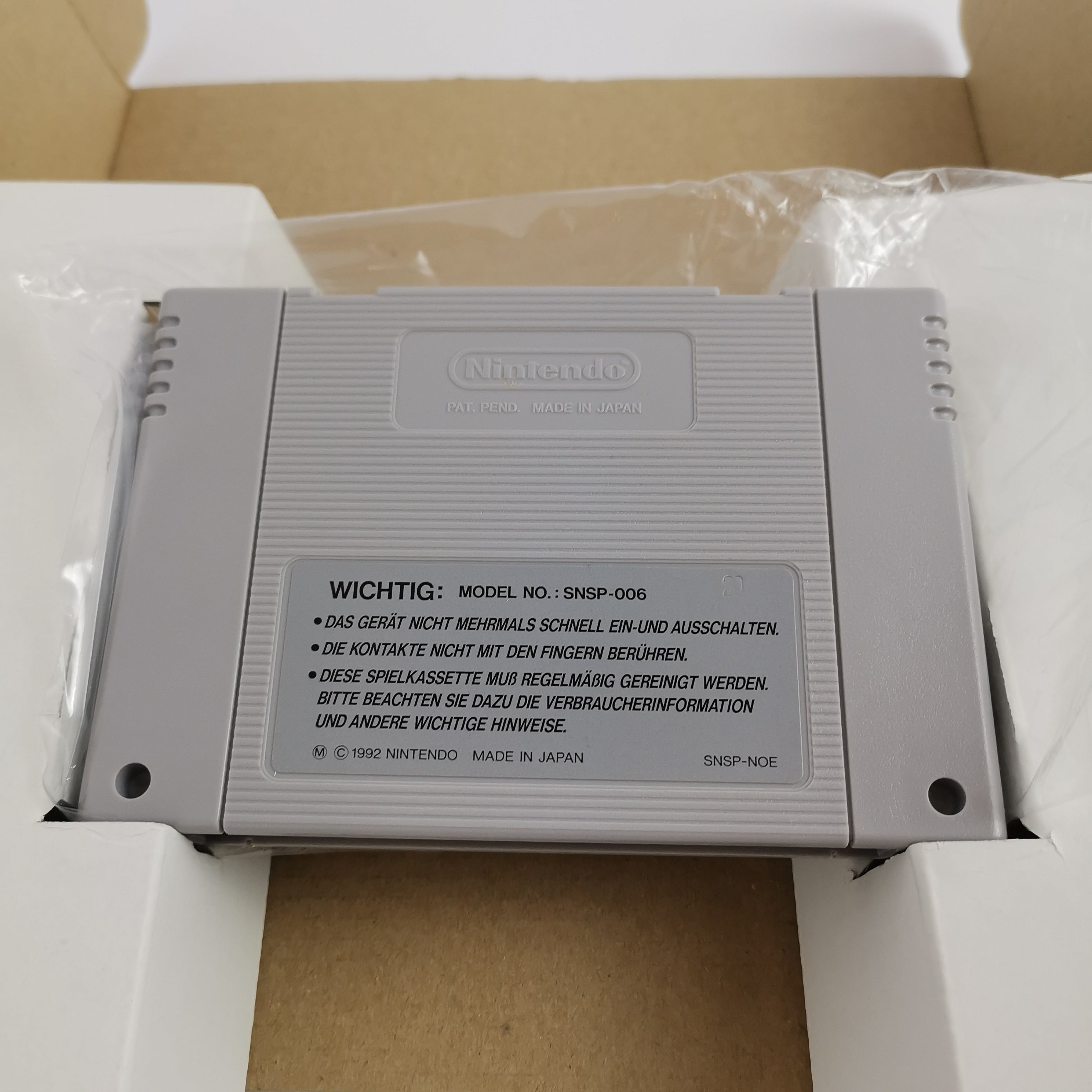 Super Nintendo Spiel – Secret of Evermore Big Box OVP PAL