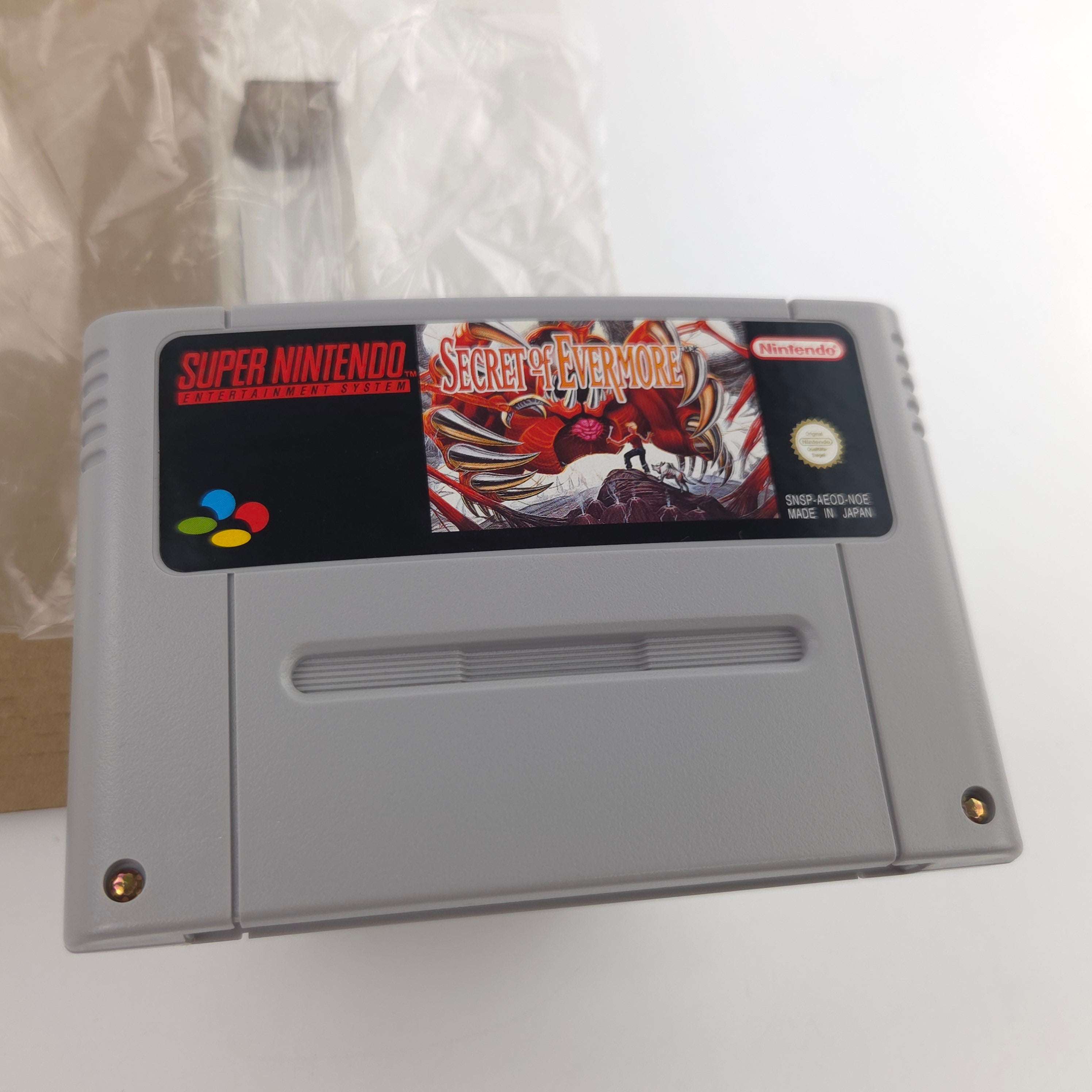 Super Nintendo Spiel – Secret of Evermore (SNES OVP)