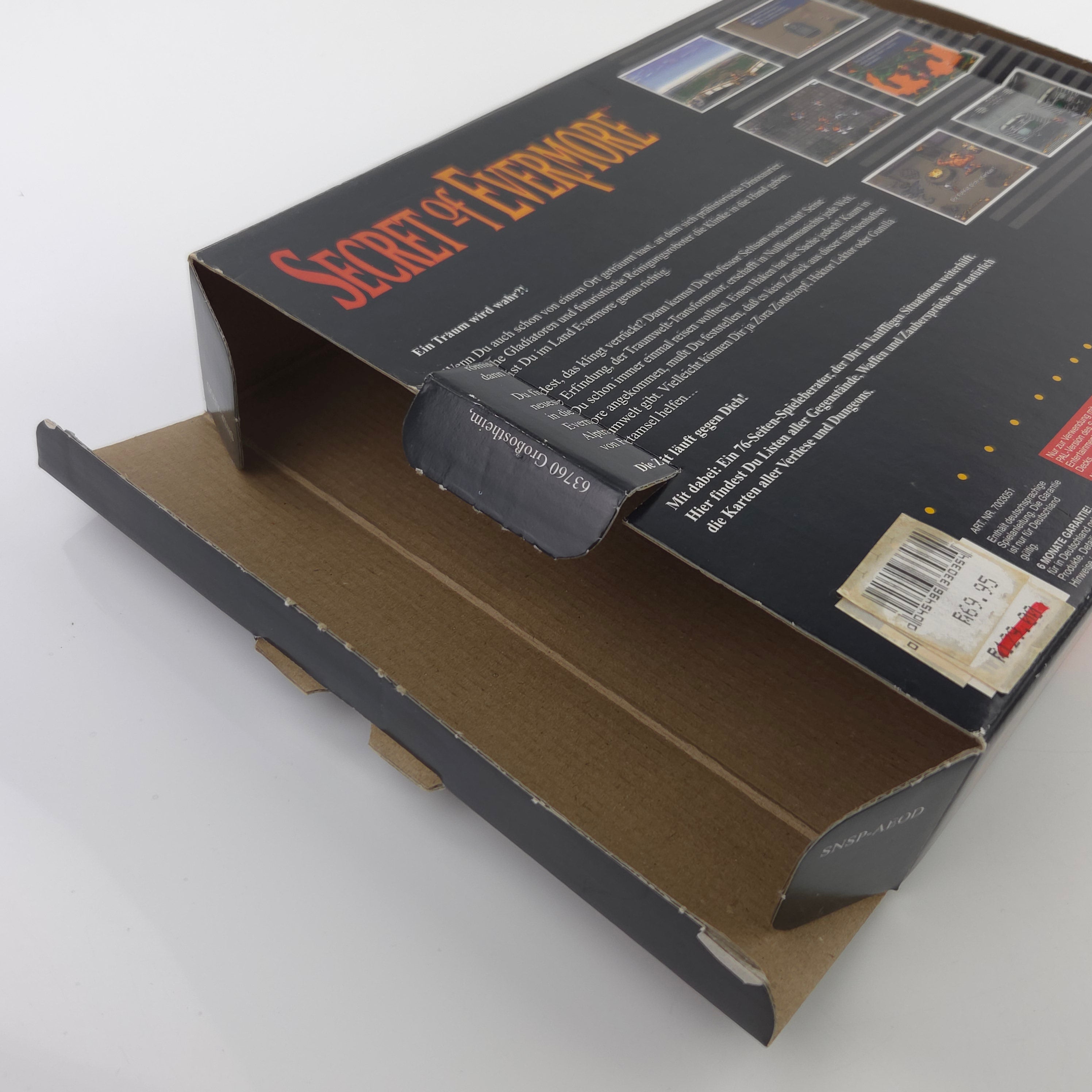 Super Nintendo Spiel – Secret of Evermore (SNES OVP)