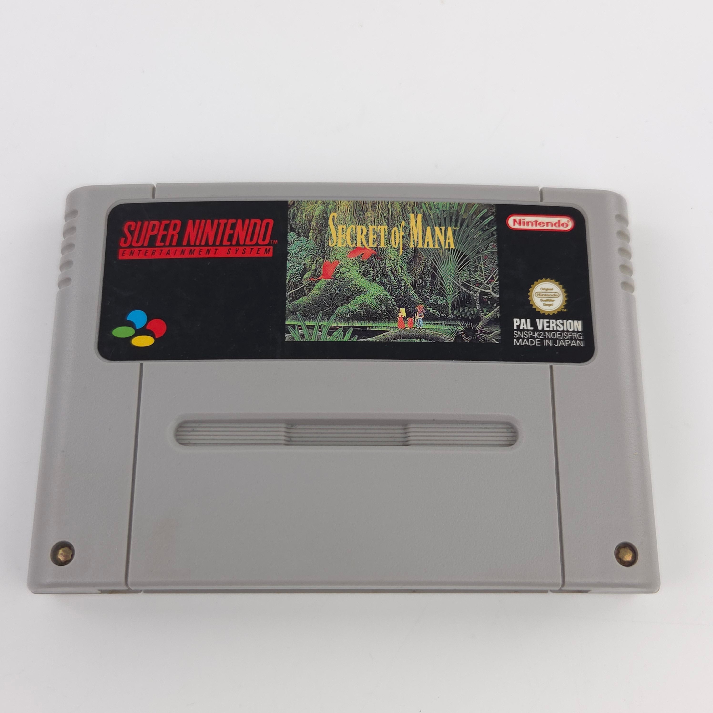 Super Nintendo Spiel – Secret of Mana Big Box OVP PAL