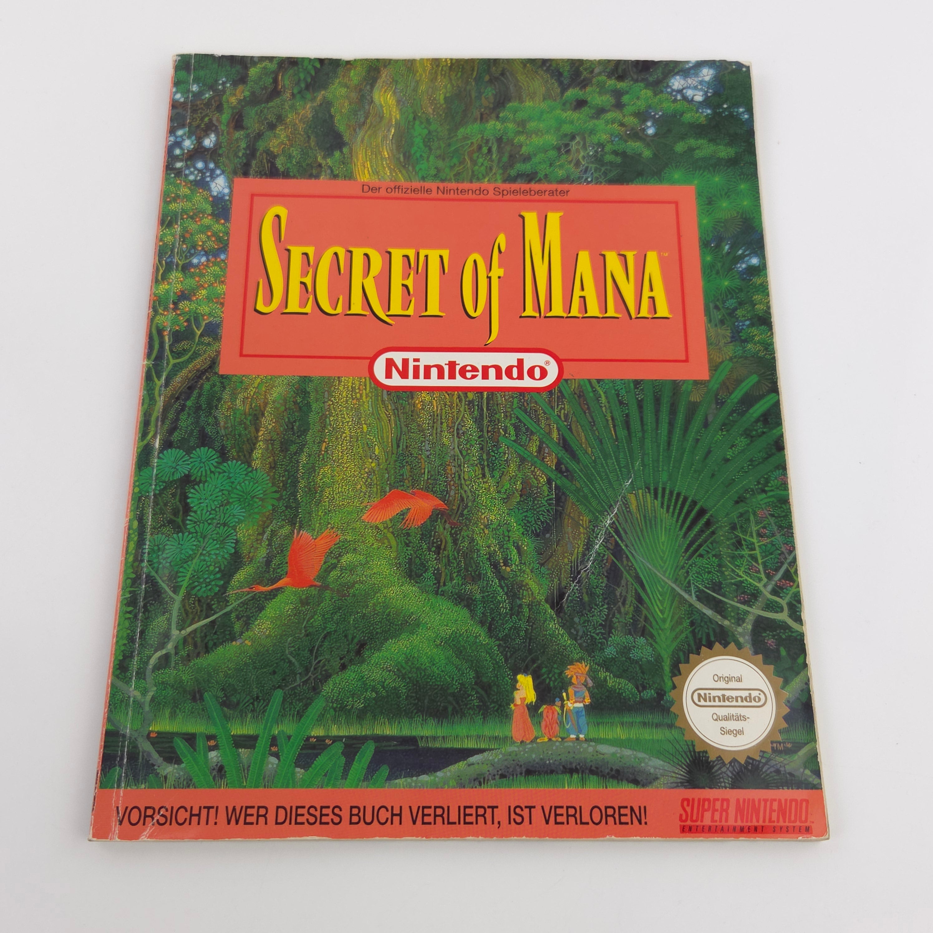 Super Nintendo Spiel – Secret of Mana OVP PAL NOE dt